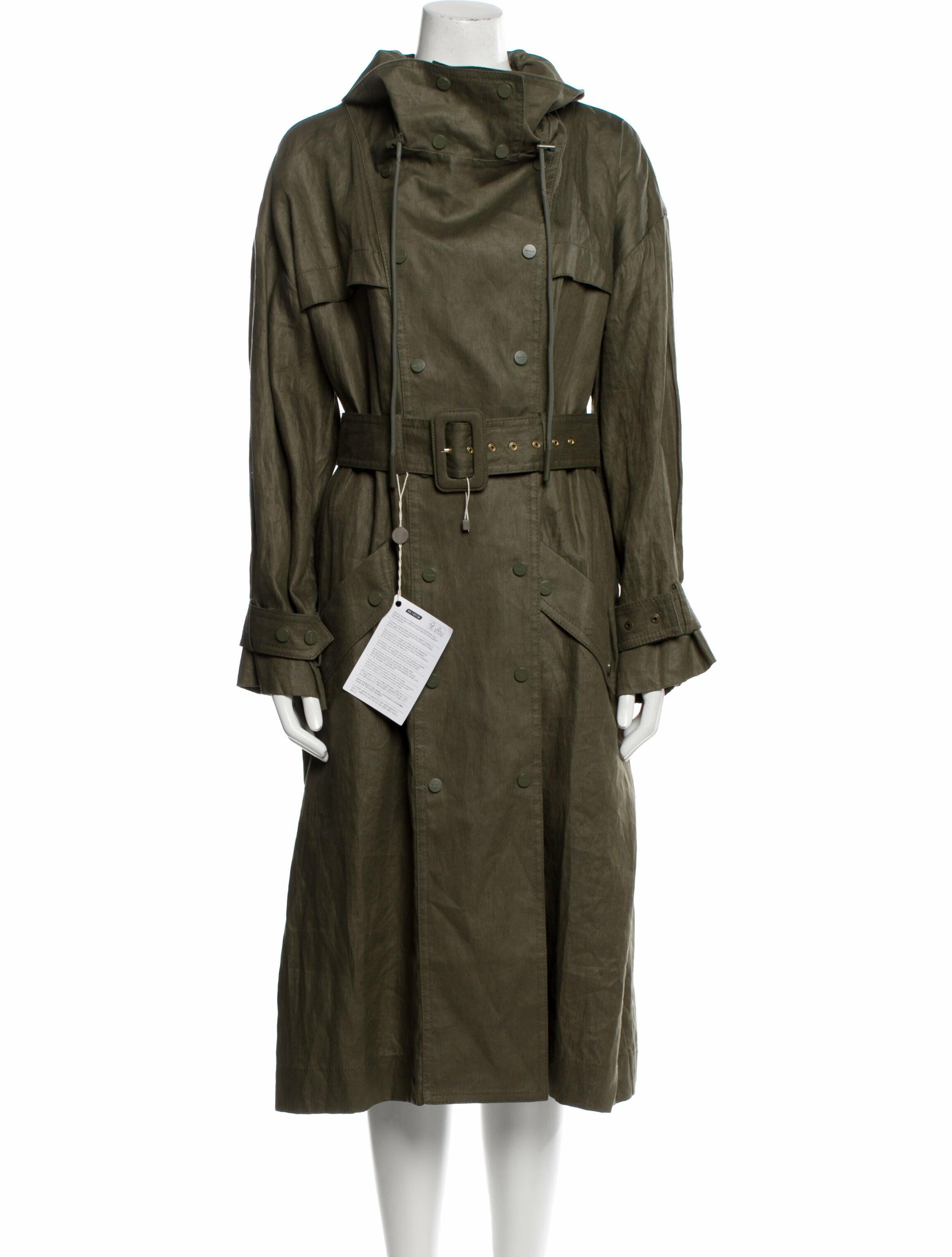 Zimmermann Linen Trench Coat