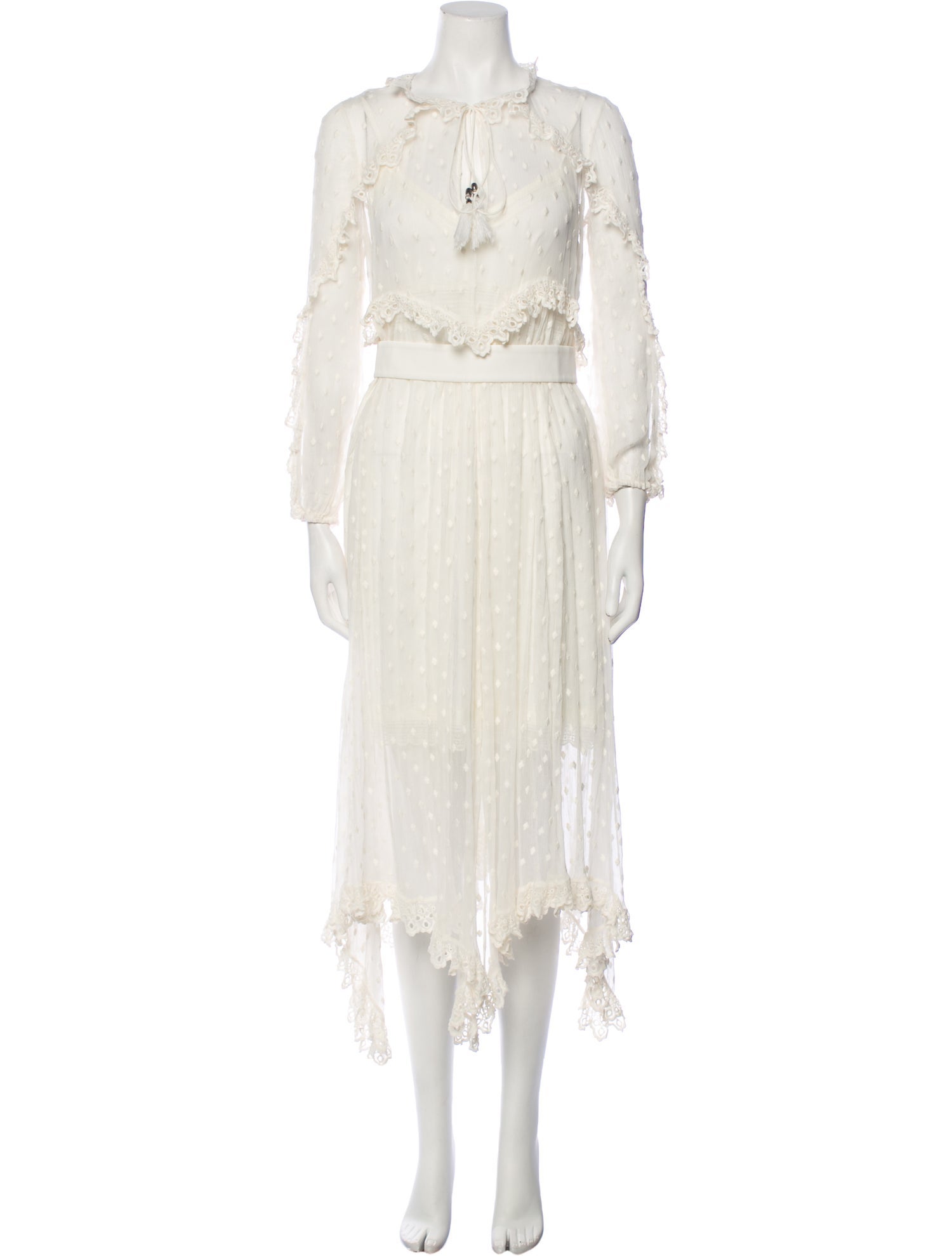Zimmermann Crew Neck Long Dress