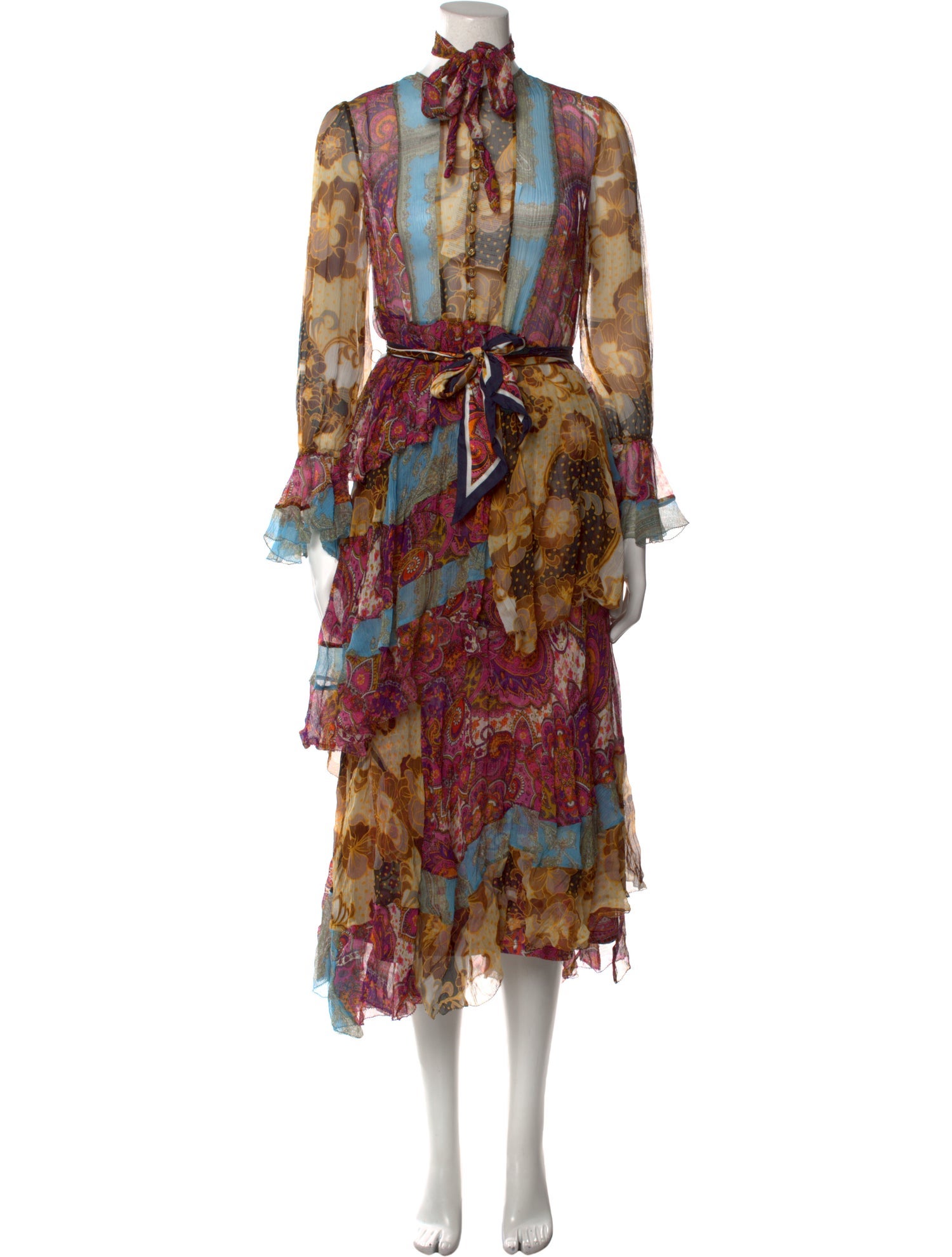 Zimmermann Silk Midi Length Dress