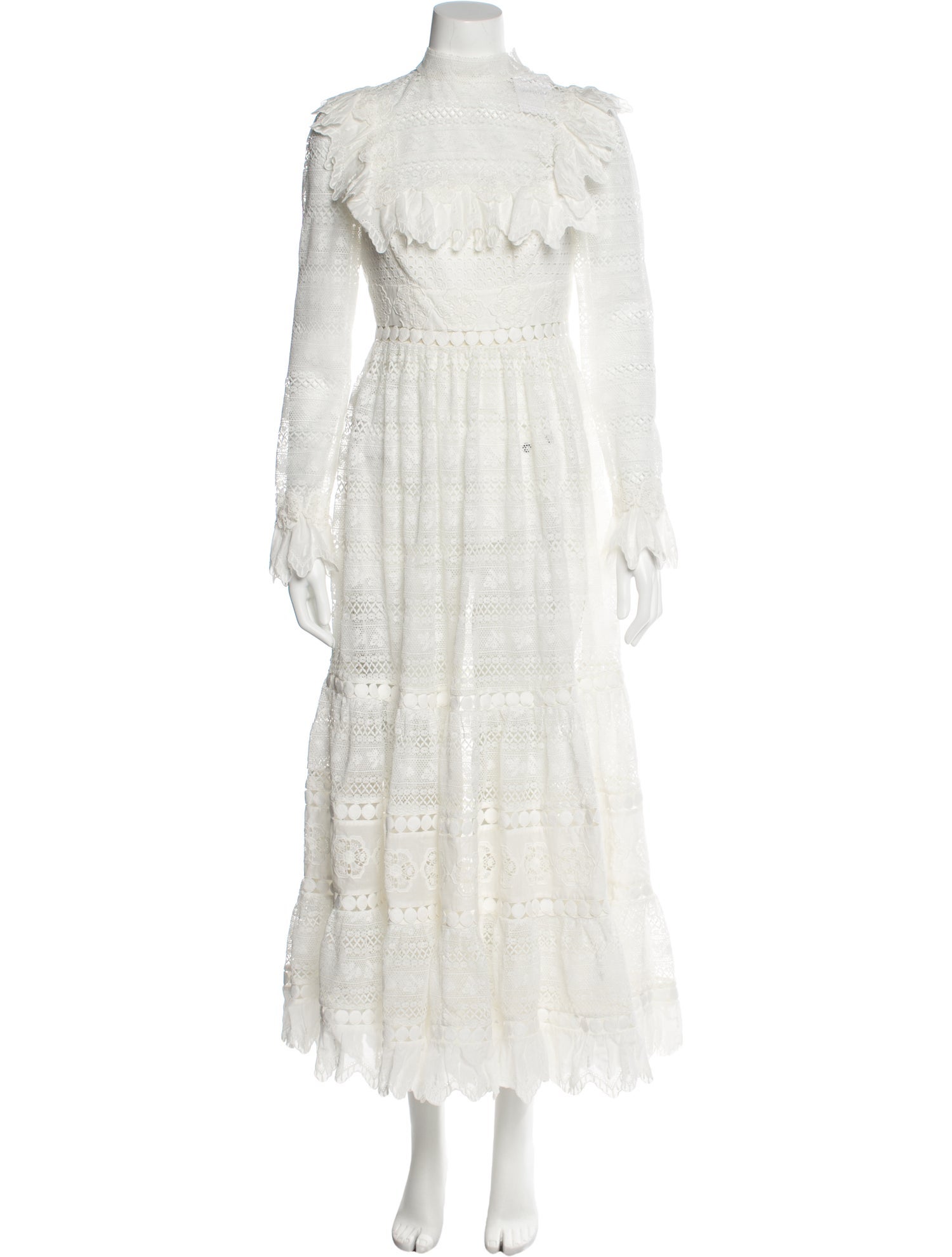 Zimmermann Lace Pattern Long Dress w/ Tags