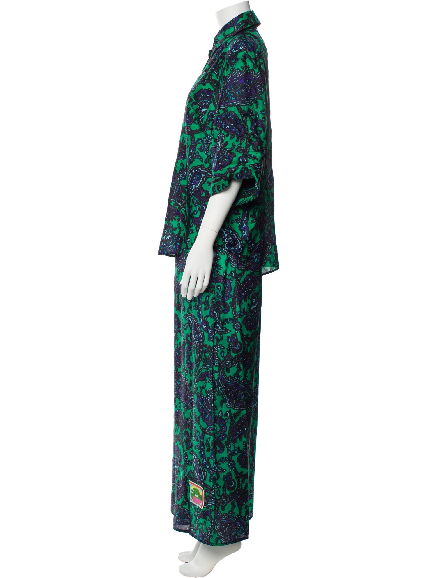 Zimmermann Silk Floral Print Pant Set