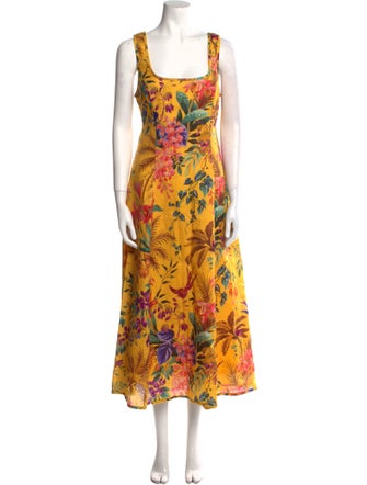 Zimmermann Linen Long Dress