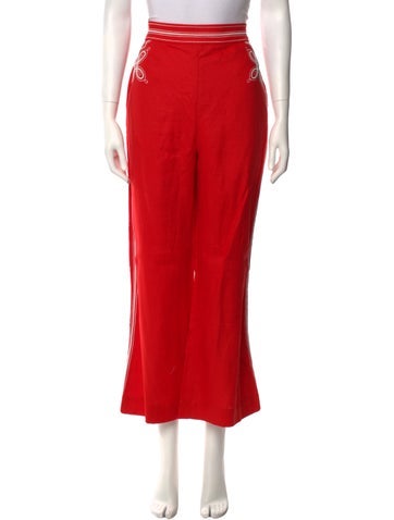 Zimmermann Pants Linen Wide Leg M