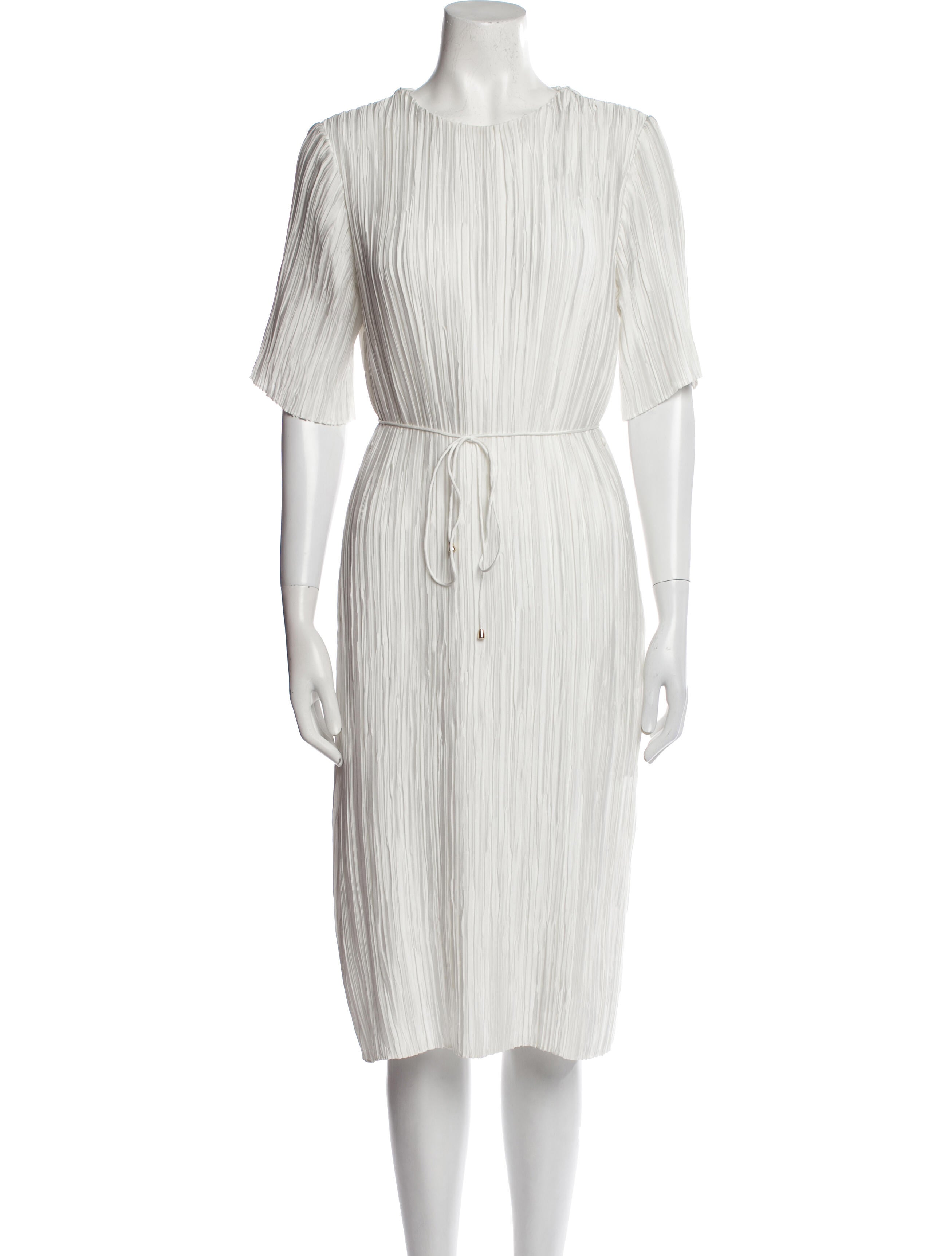 Zimmermann Crew Neck Midi Length Dress