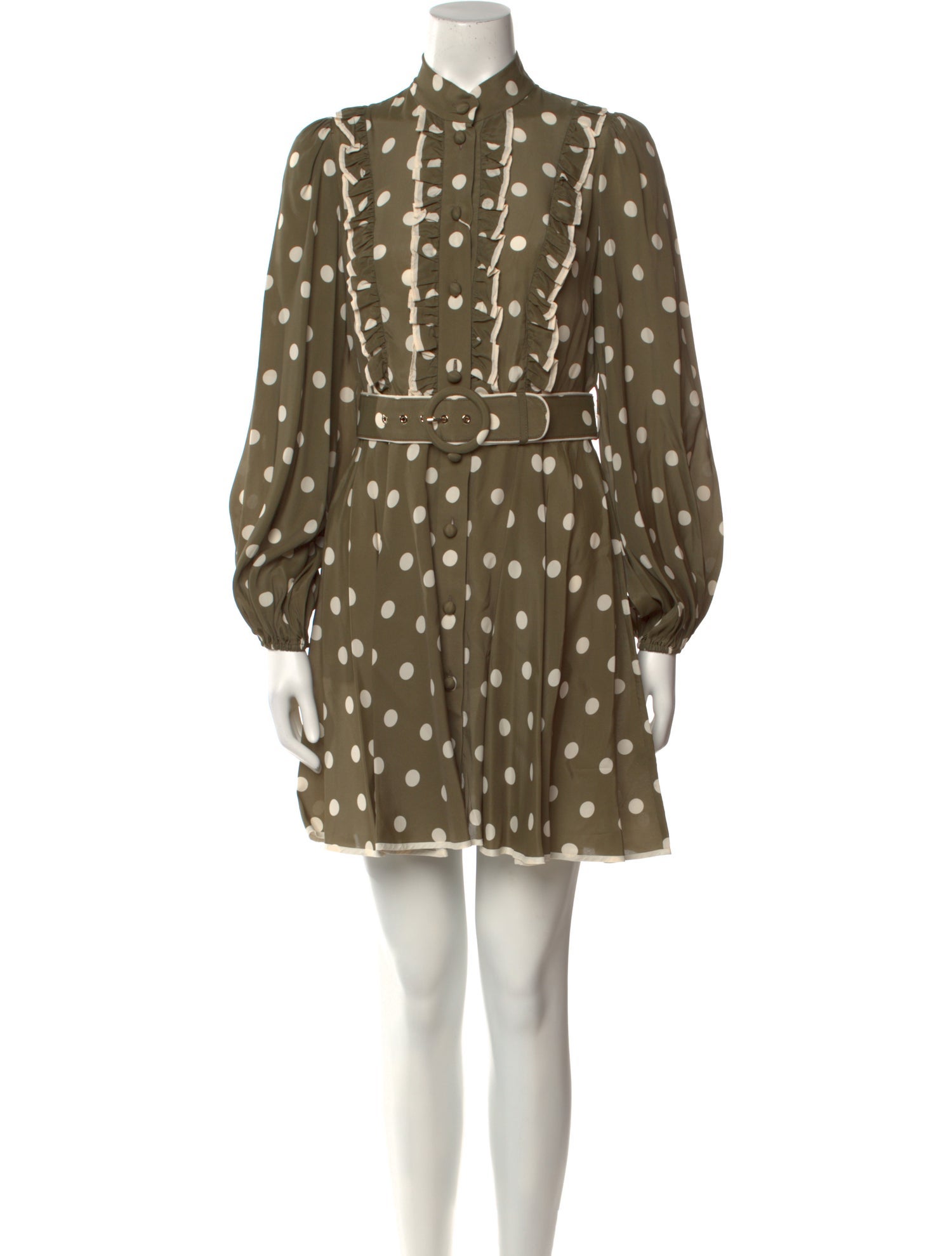 Zimmermann Polka Dot Print Mini Dress w/ Tags