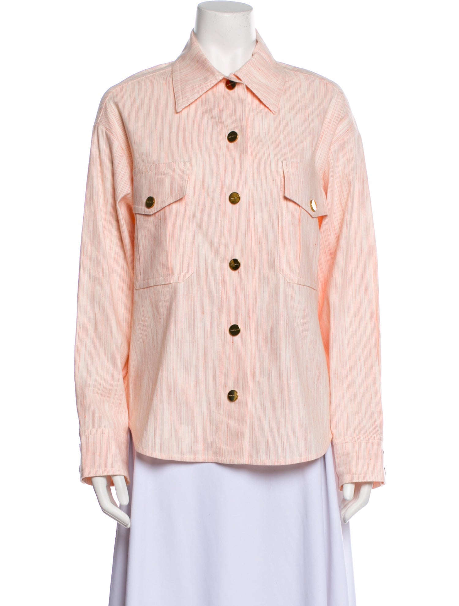 トップス R.M.A FRAME The Ruffle Collar Top | Neiman Marcus