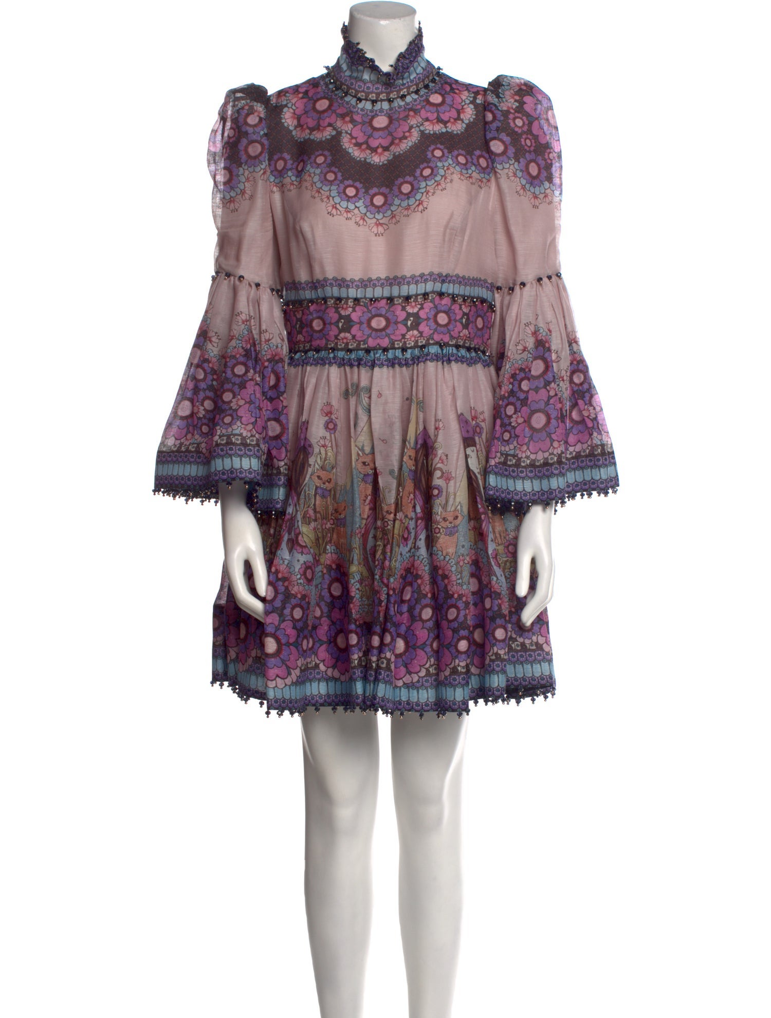 Zimmermann Linen Mini Dress