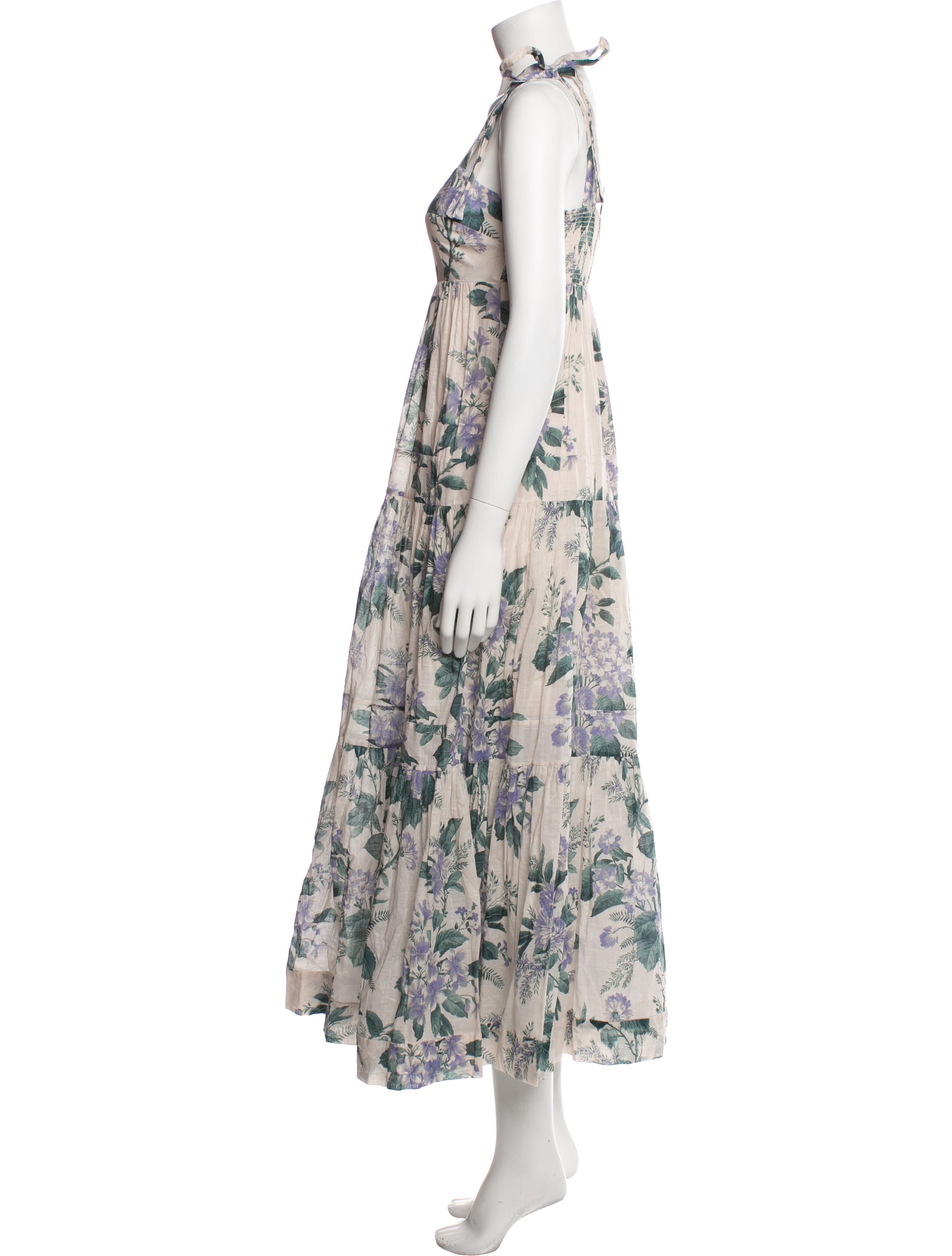 Zimmermann Linen Long Dress w/ Tags - Neutrals Dresses, Clothing ...