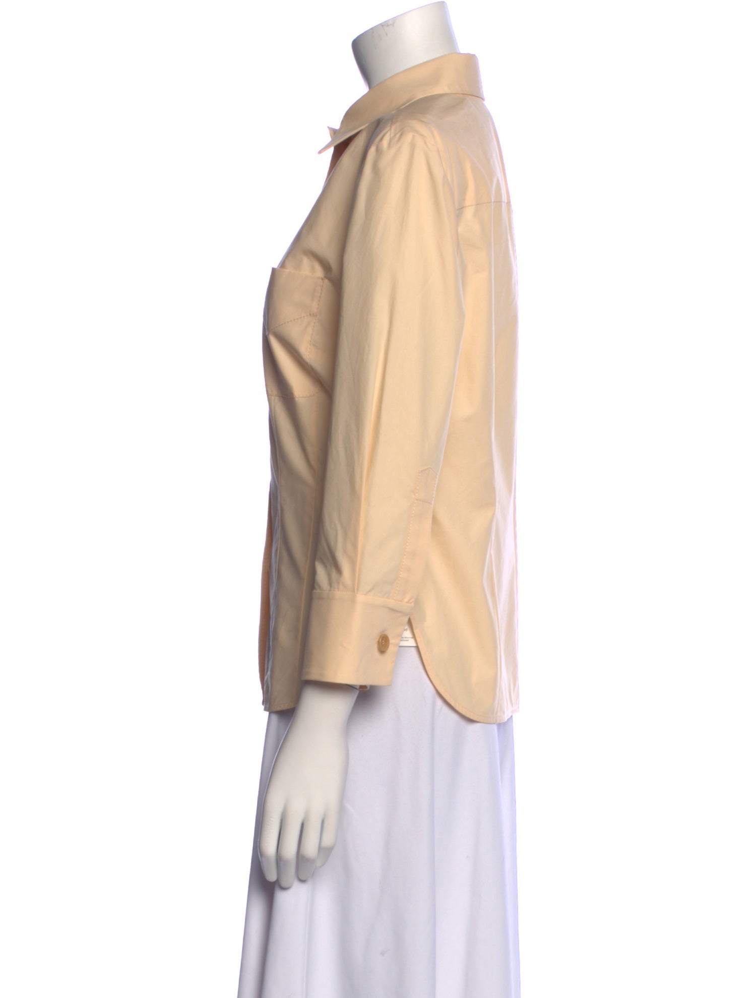 Zimmermann Three-Quarter Sleeve Button-Up Top