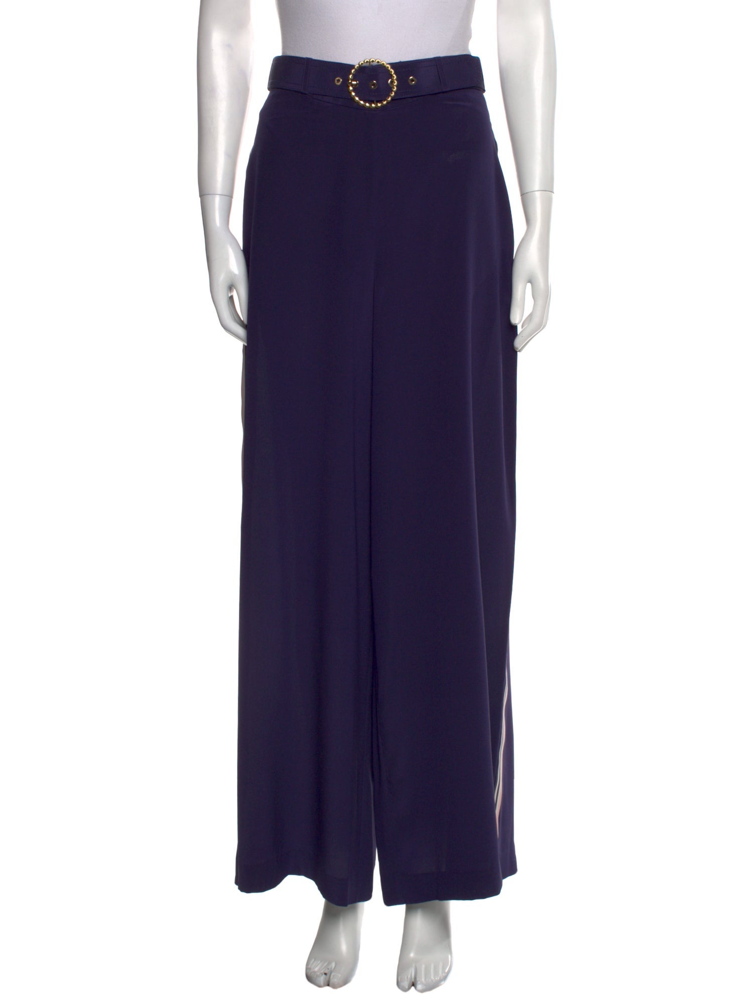 ZIMMERMANN パンツ Zimmermann Silk Wide Leg Pants - Blue, 13