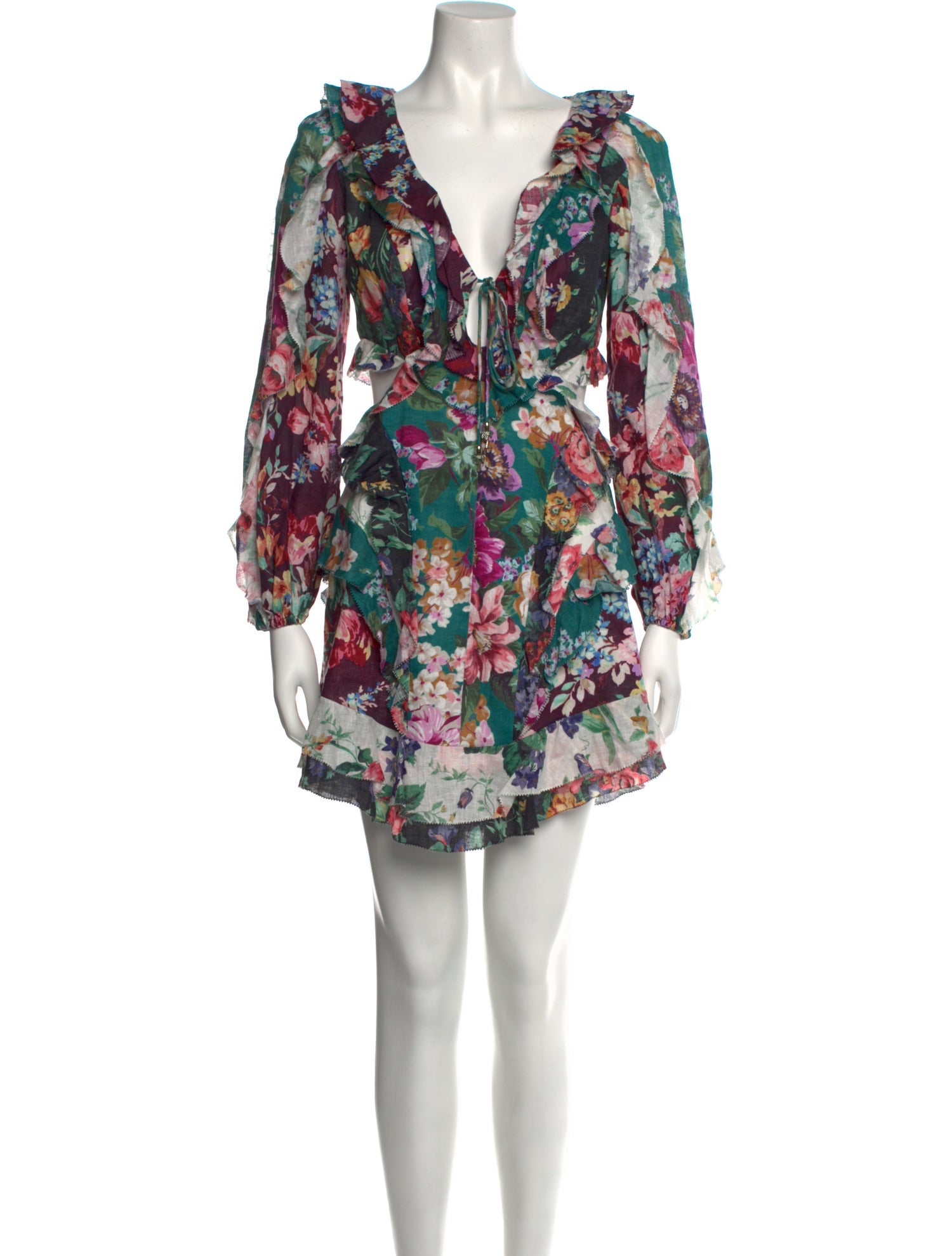 Zimmermann Linen Mini Dress