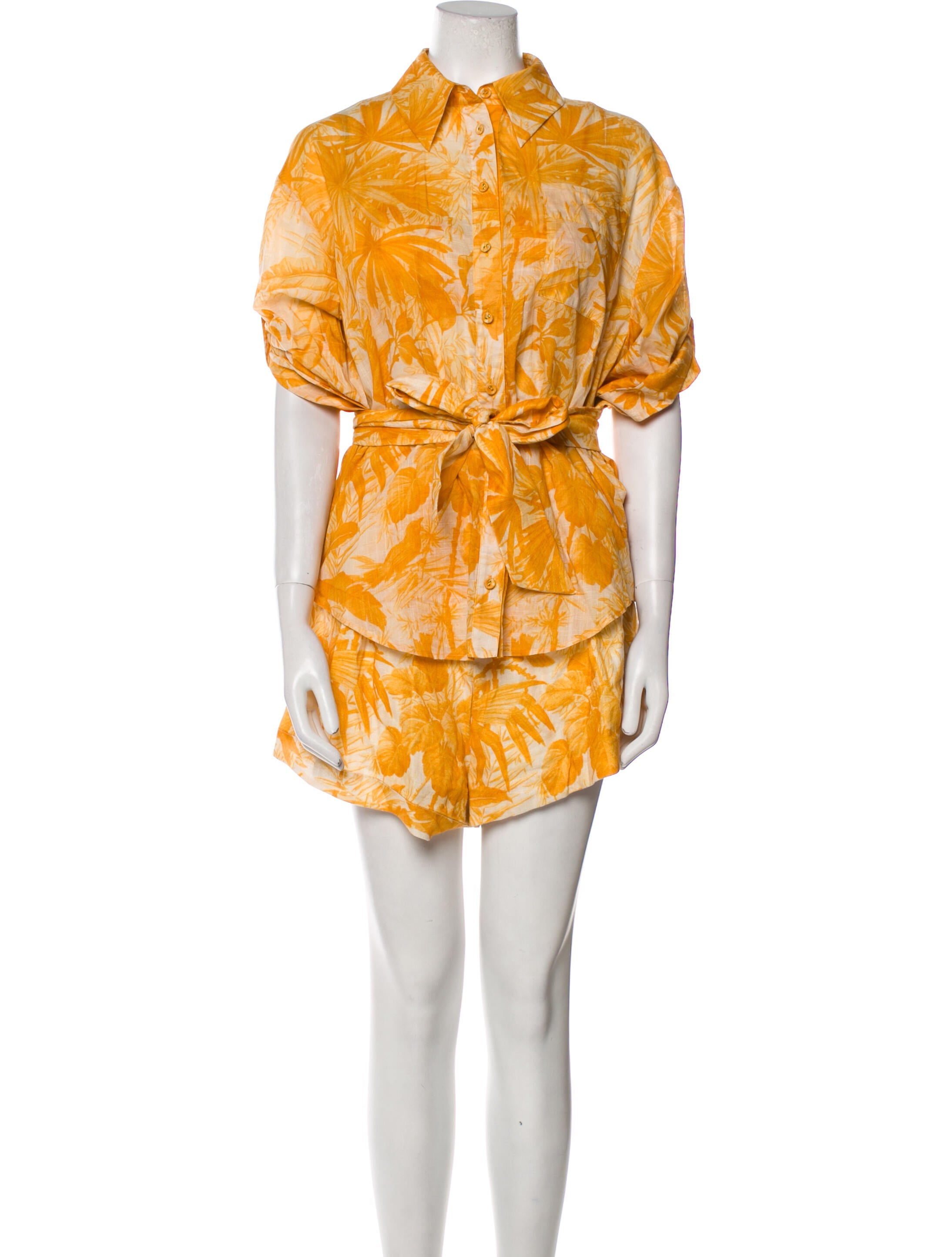 Zimmermann Printed Short Set