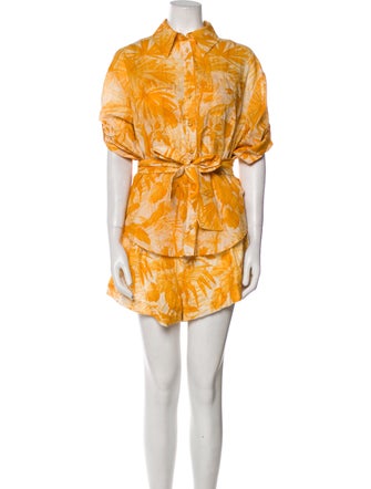 Zimmermann Printed Short Set