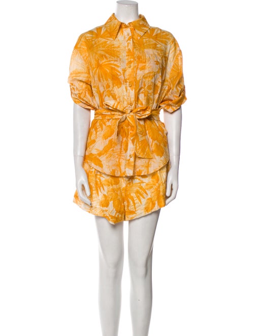 Zimmermann Printed Short Set