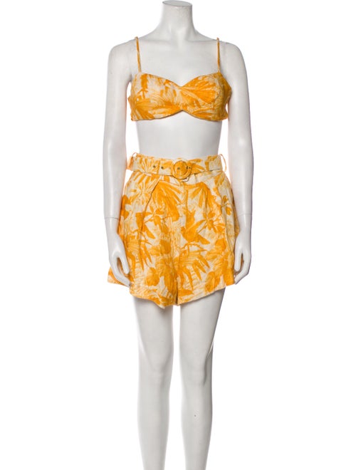 Zimmermann Printed Short Set