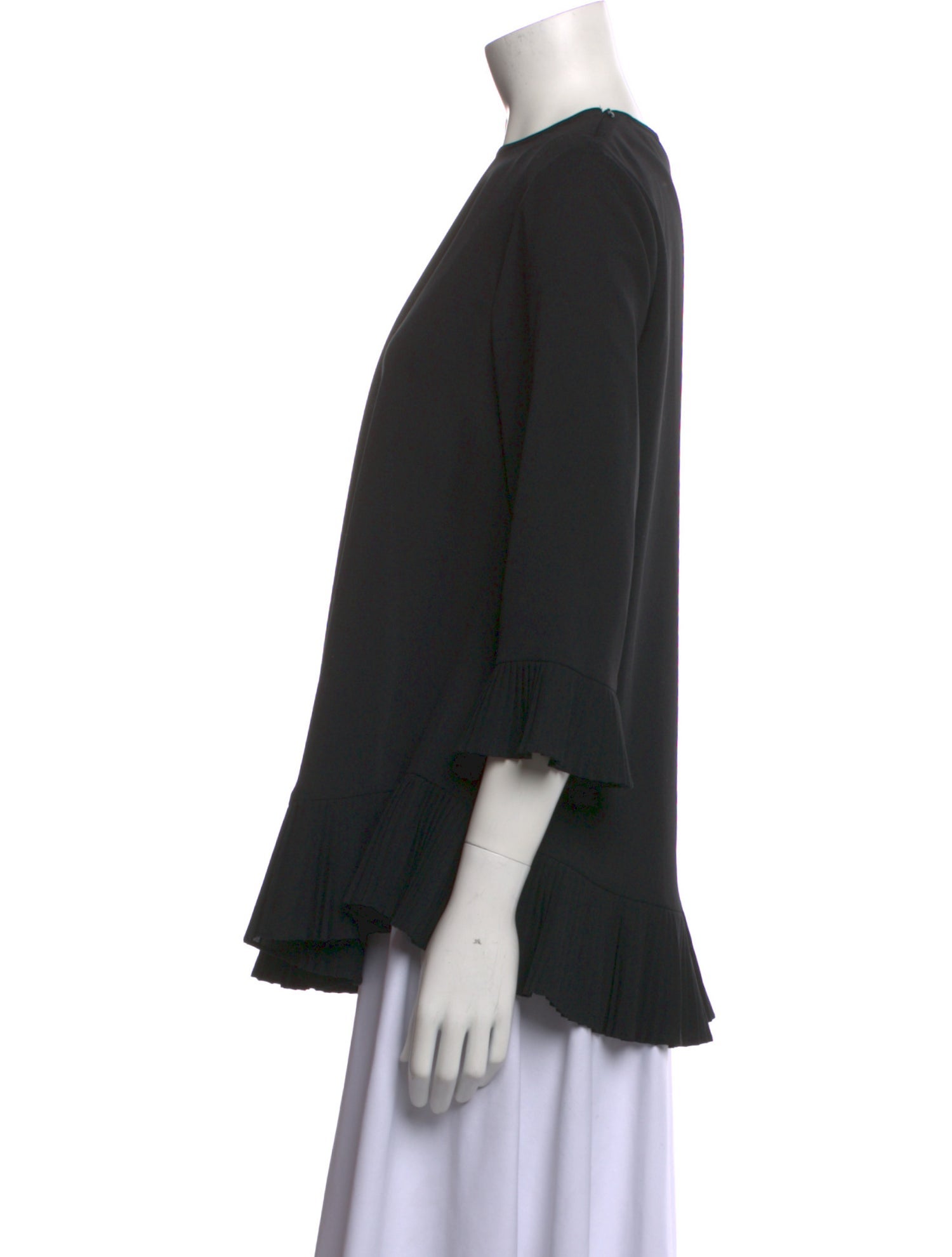 Zimmermann Crew Neck Three-Quarter Sleeve Tunic