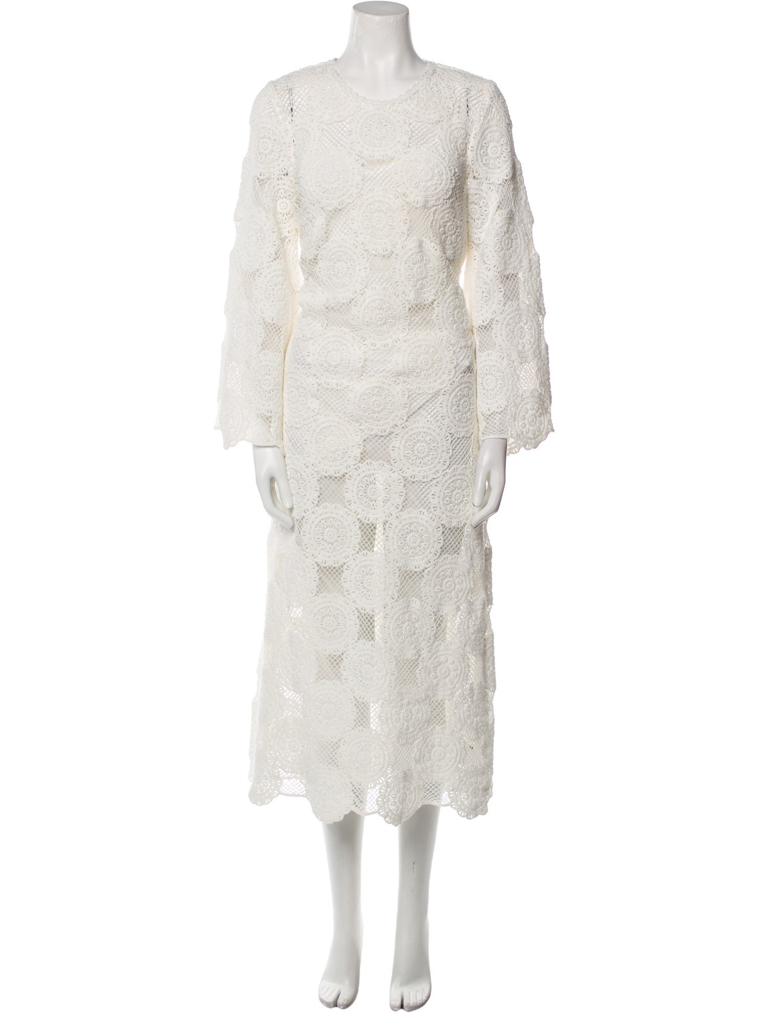 Zimmermann Crew Neck Long Dress