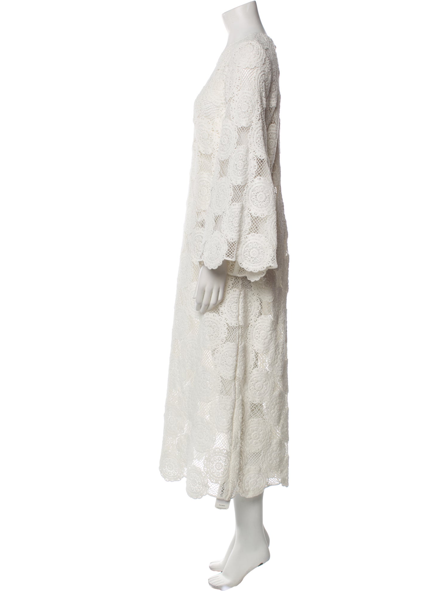 Zimmermann Crew Neck Long Dress