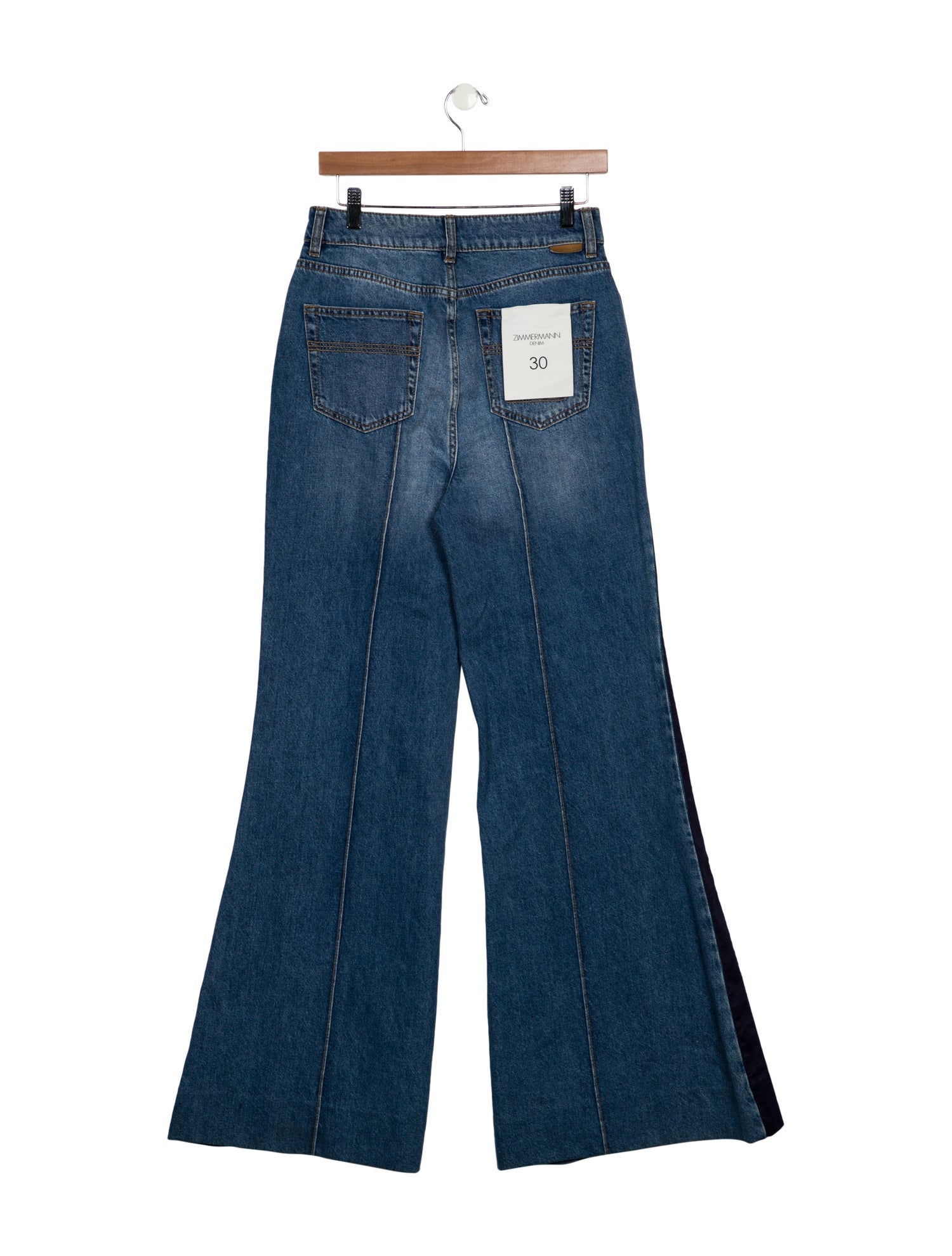 Zimmermann High-Rise Wide Leg Jeans w/ Tags