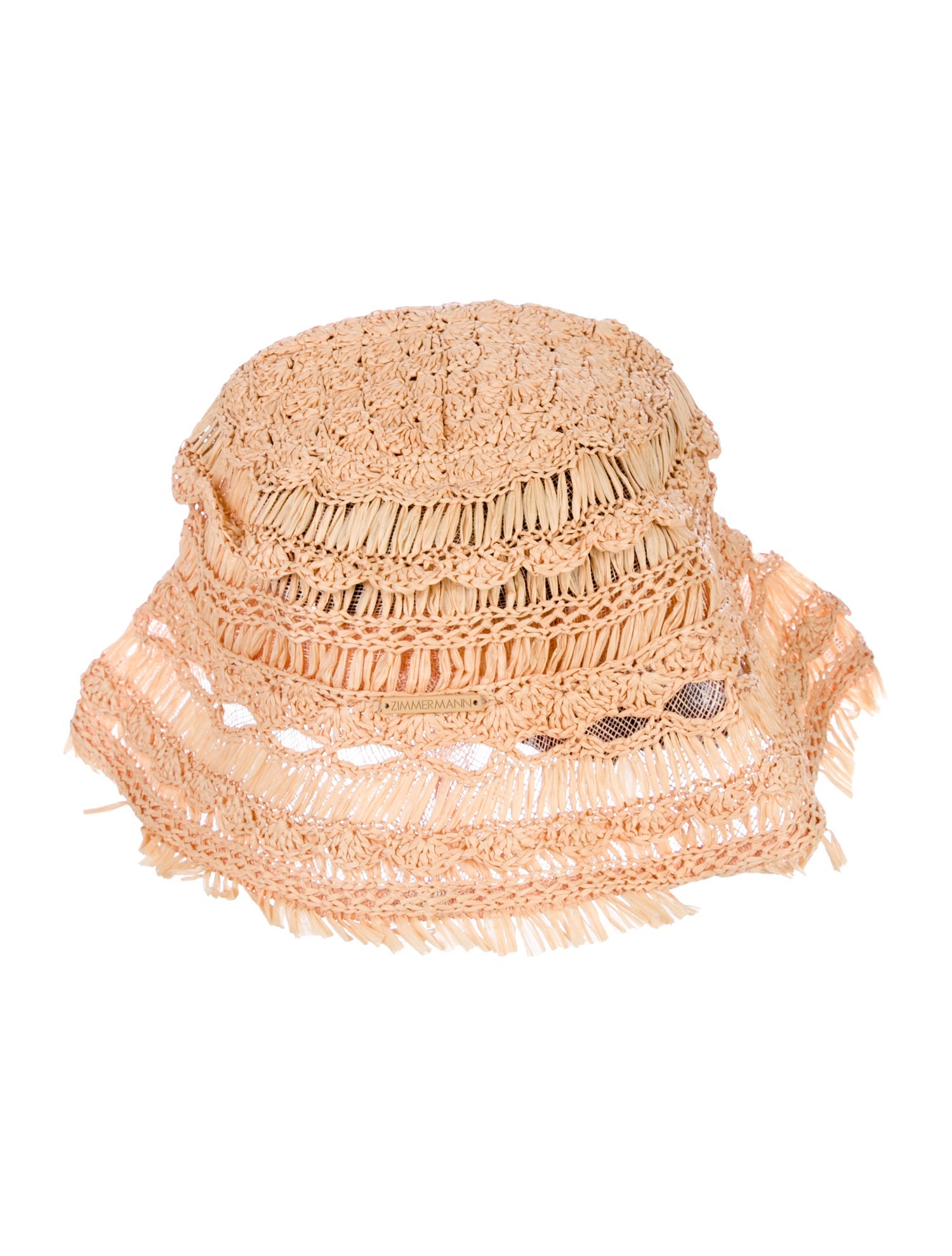 Zimmermann Wide Brim Straw Sun Hat w/ Tags