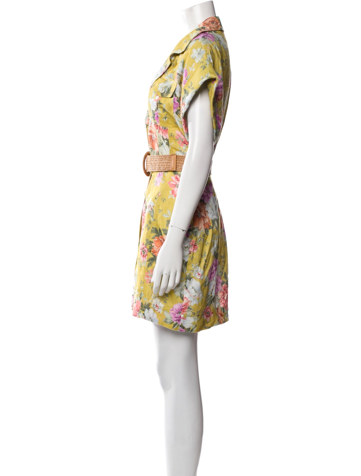 Zimmermann Linen Mini Dress