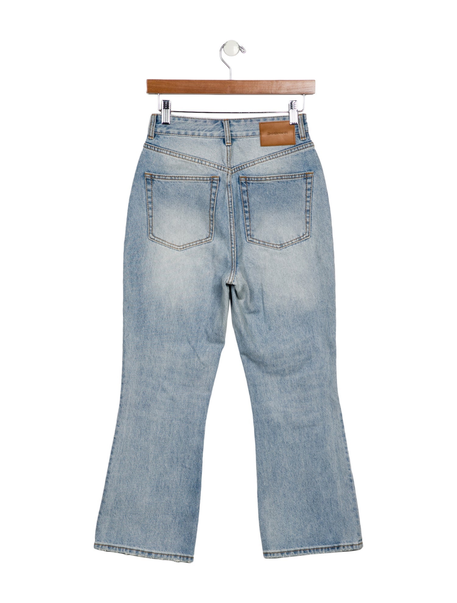 Zimmermann High-Rise Wide Leg Jeans