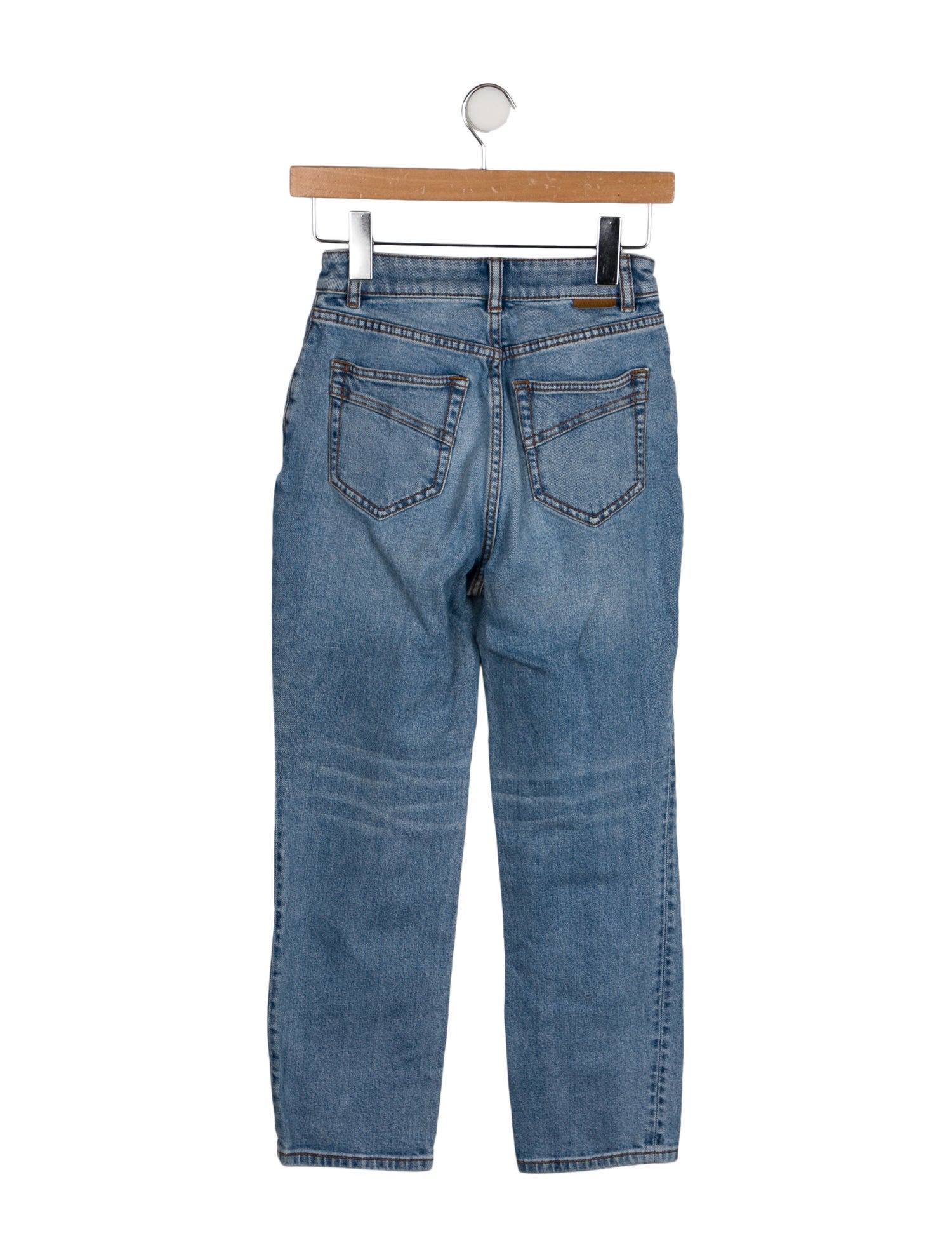 Zimmermann Mid-Rise Straight Leg Jeans