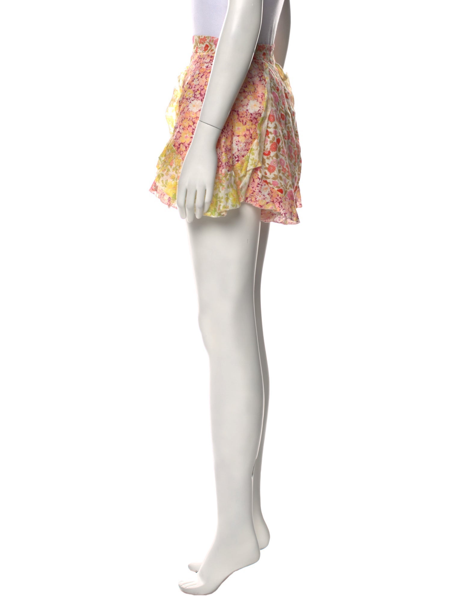 Zimmermann Linen Mini Shorts