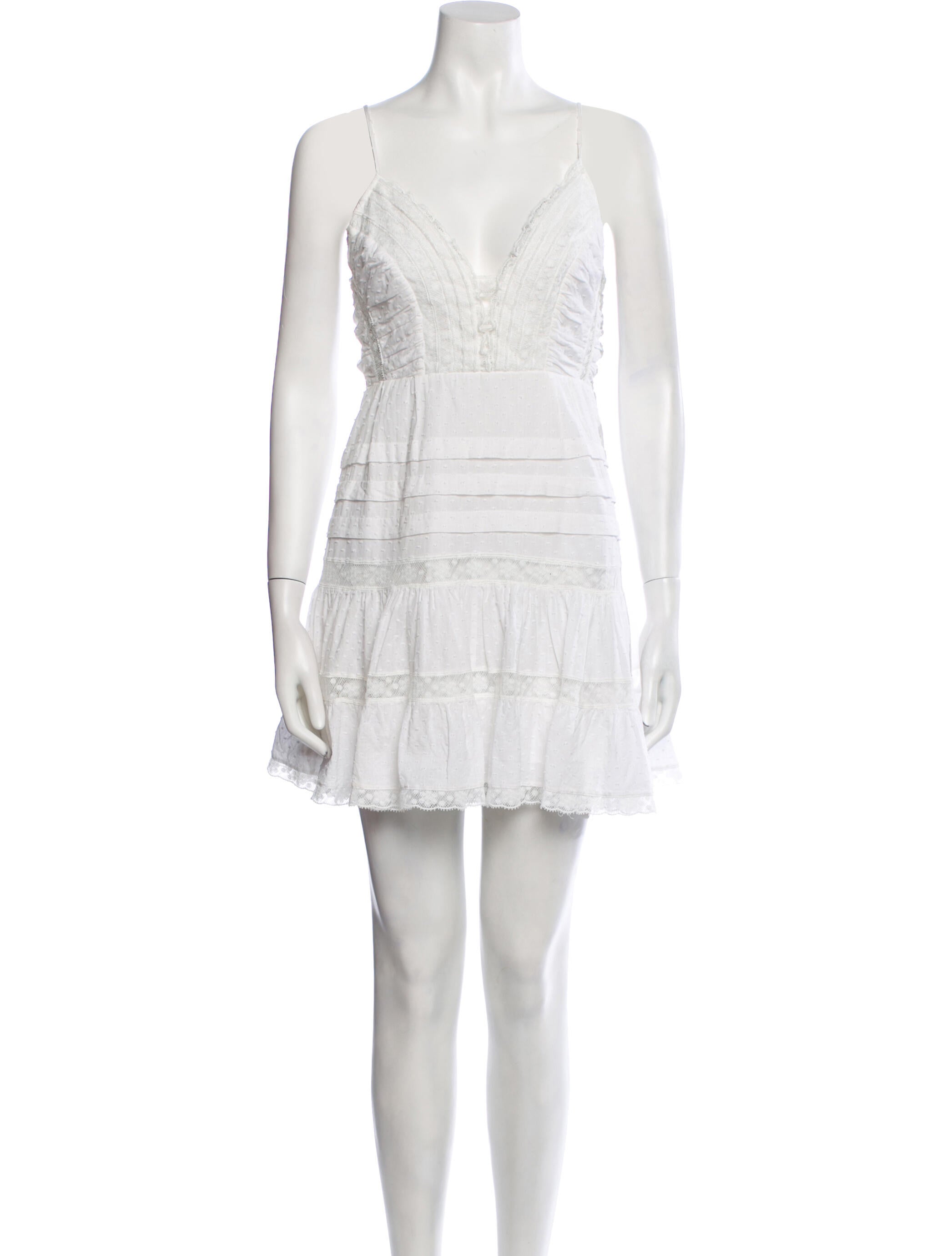 Zimmermann V-Neck Mini Dress