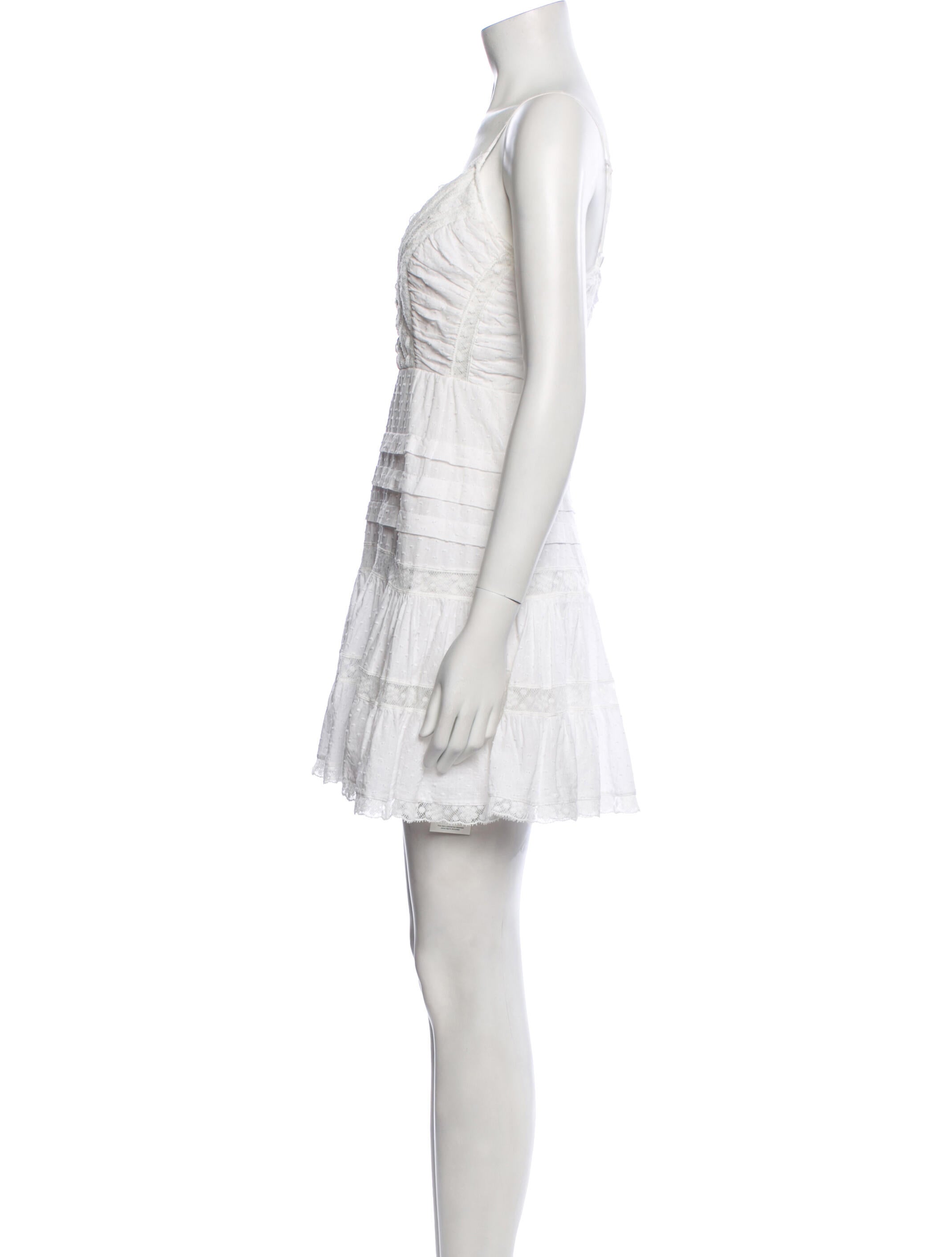Zimmermann V-Neck Mini Dress