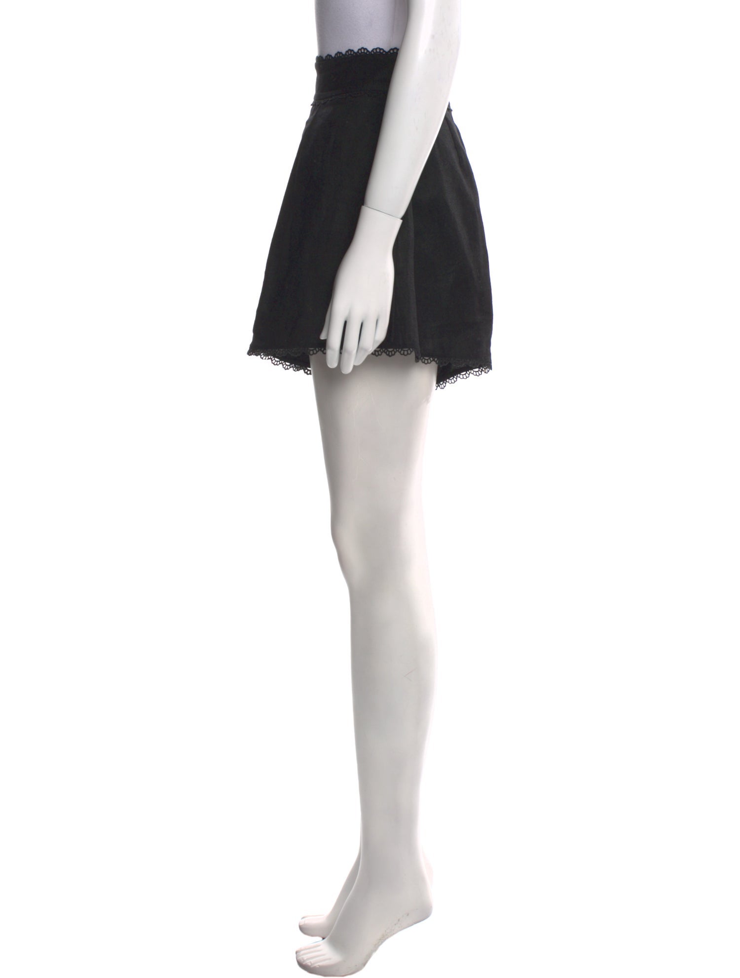 Zimmermann Linen Mini Shorts