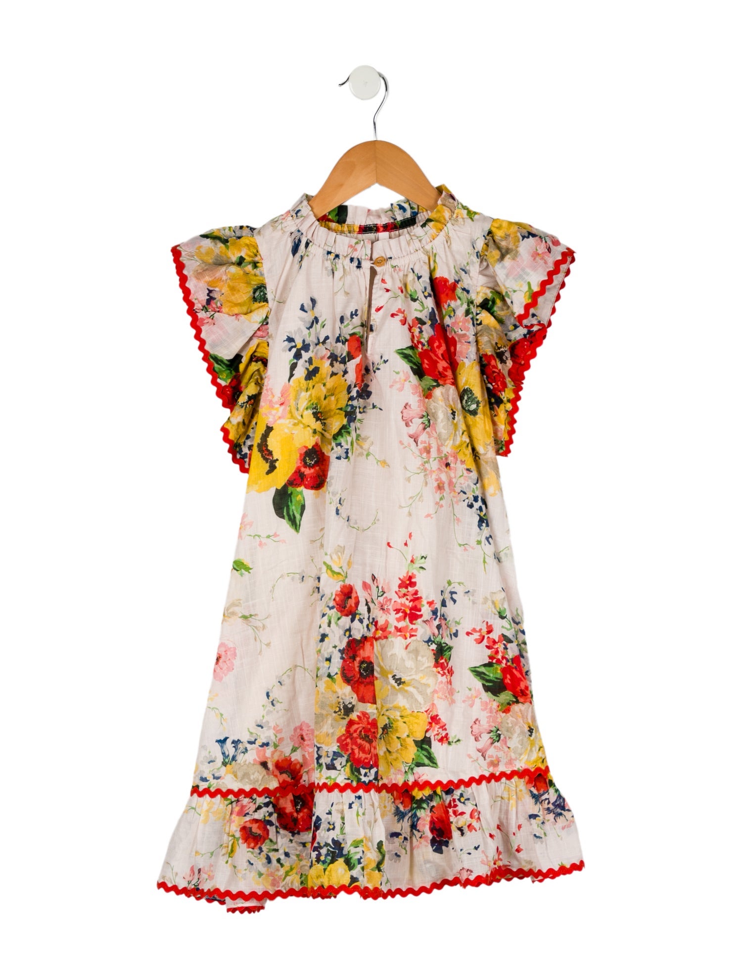 Zimmermann Kids Girls' Printed Sleeveless Dress