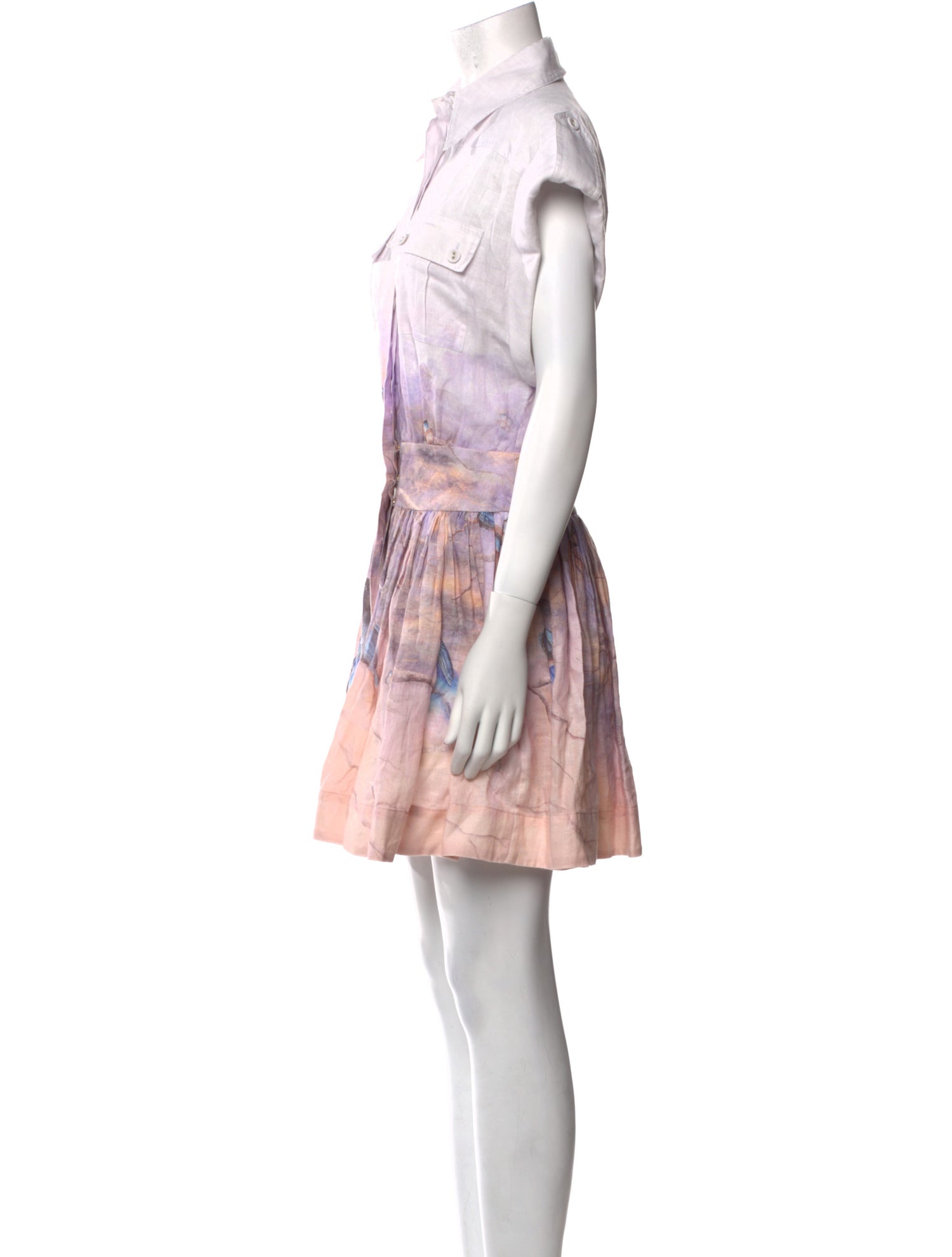 Zimmermann Linen Mini Dress