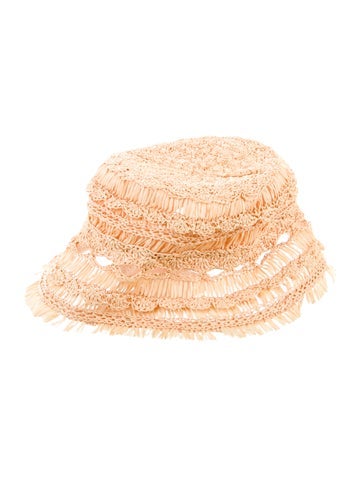 Zimmermann Hats Straw Bucket Hat