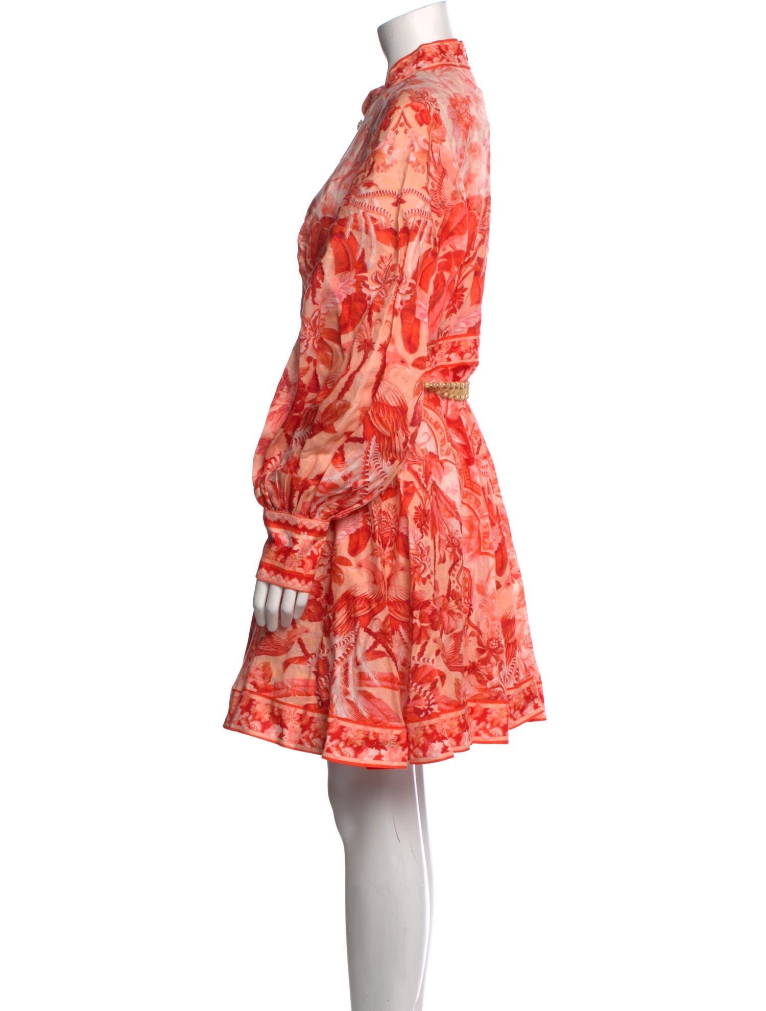 Zimmermann Linen Knee-Length Dress w/ Tags