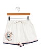 Zimmermann Girls Marina Solid Cotton Shorts