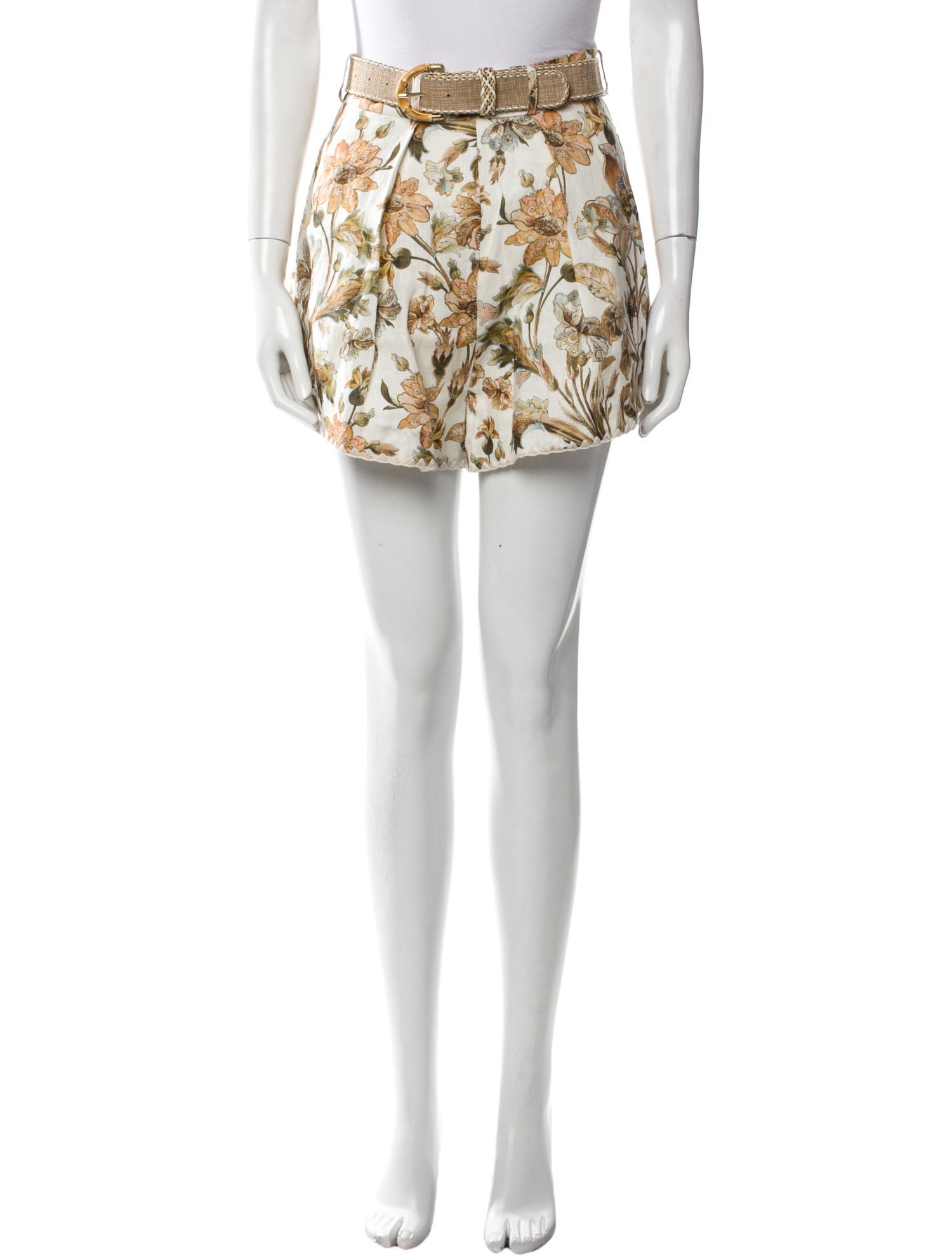 Zimmermann Linen Mini Shorts w/ Tags