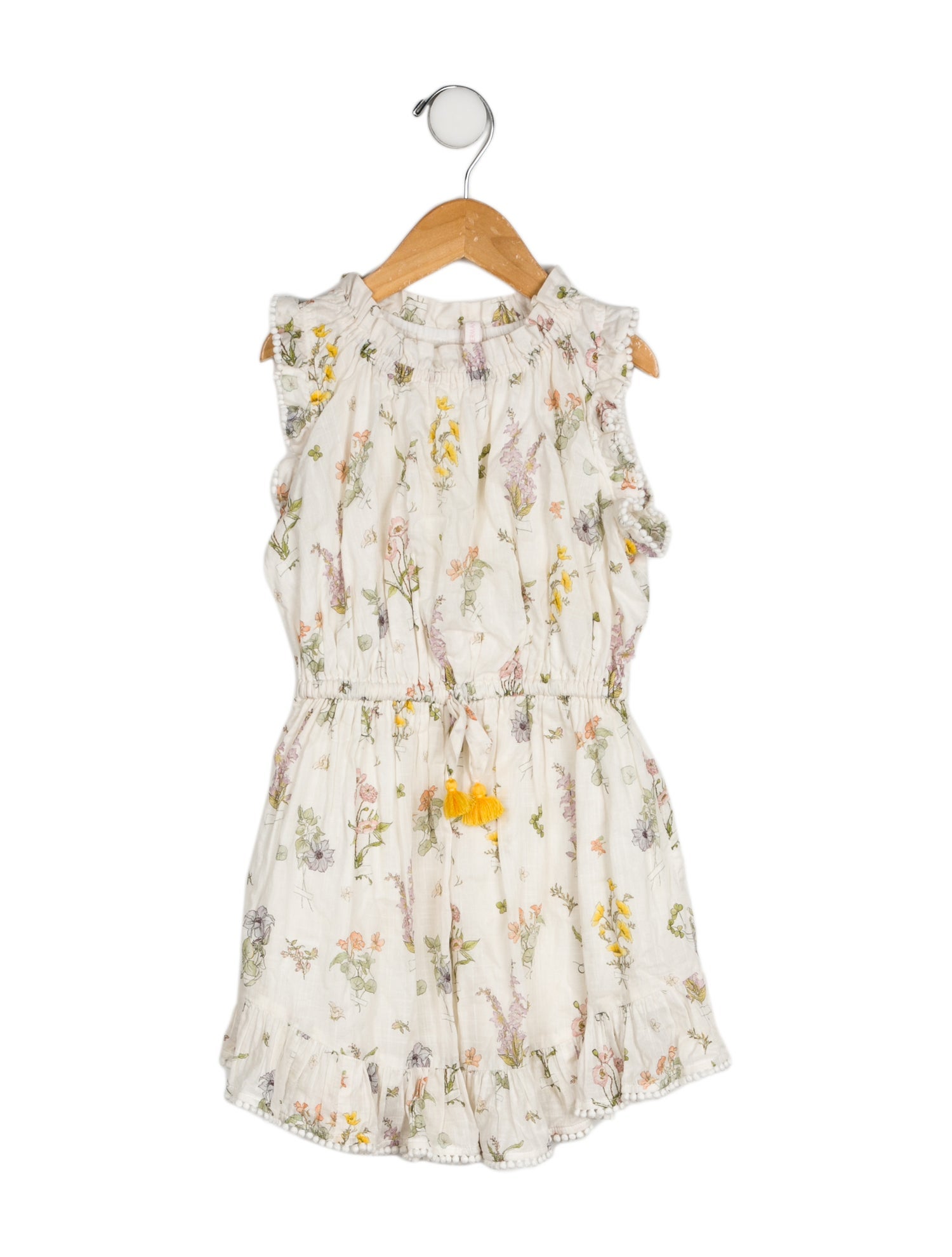 Zimmermann Girls Floral Pattern Dress