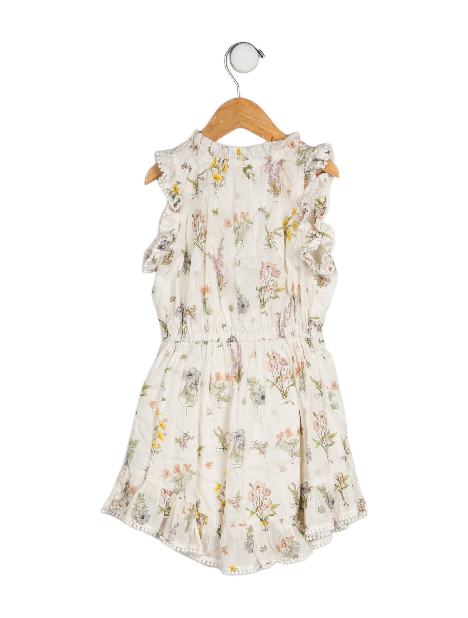 Zimmermann Girls Floral Pattern Dress