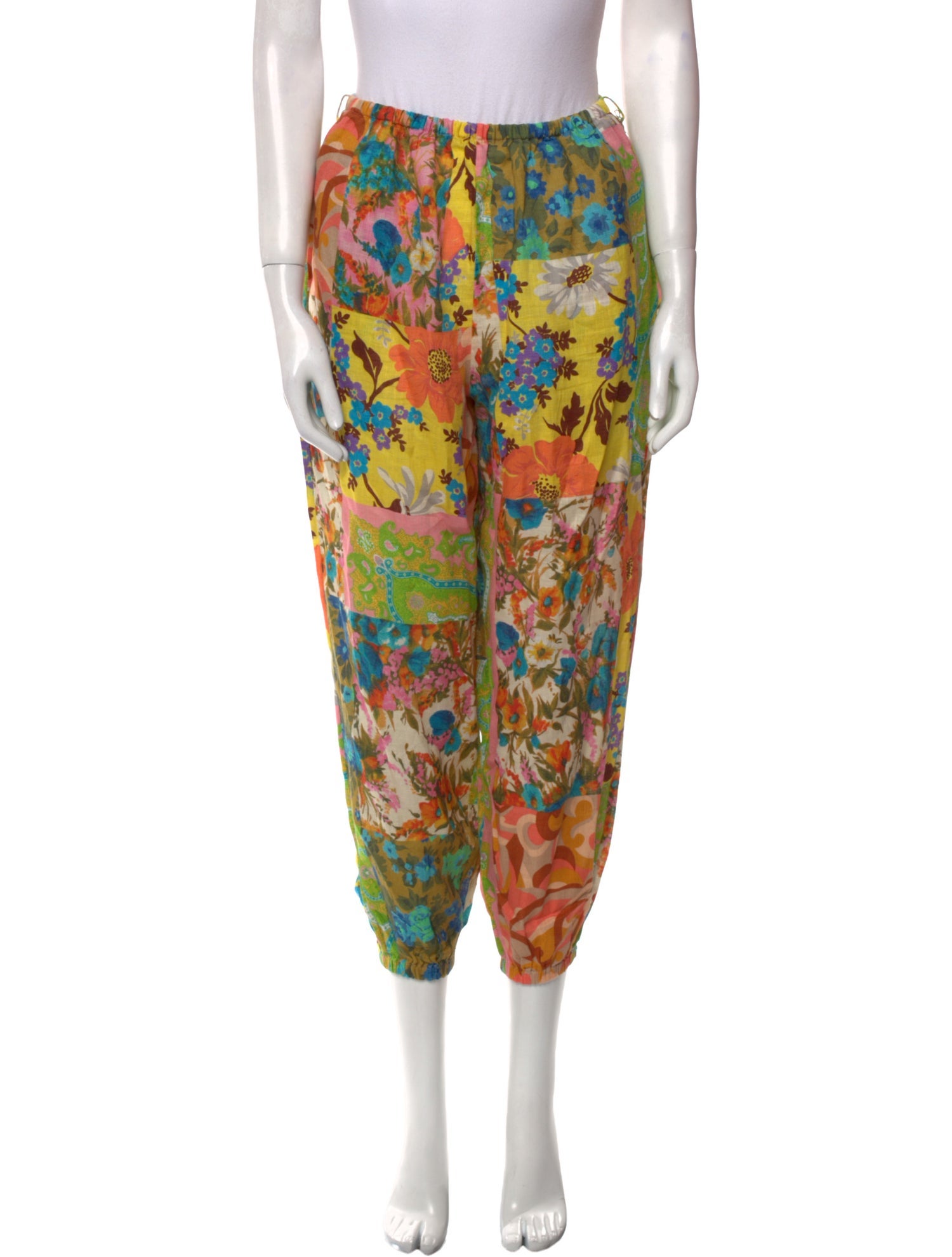 Zimmermann Linen Skinny Leg Pants