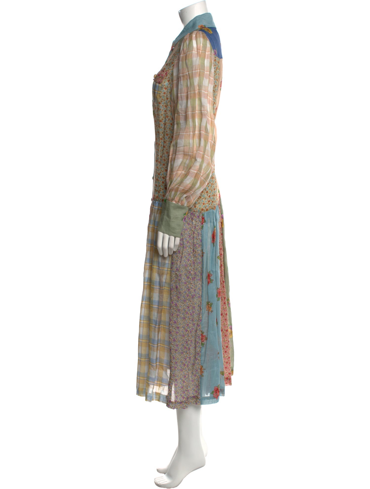 Zimmermann Floral Print Long Dress