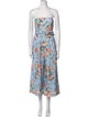 Zimmermann Linen Floral Print Jumpsuit