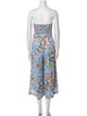 Zimmermann Linen Floral Print Jumpsuit