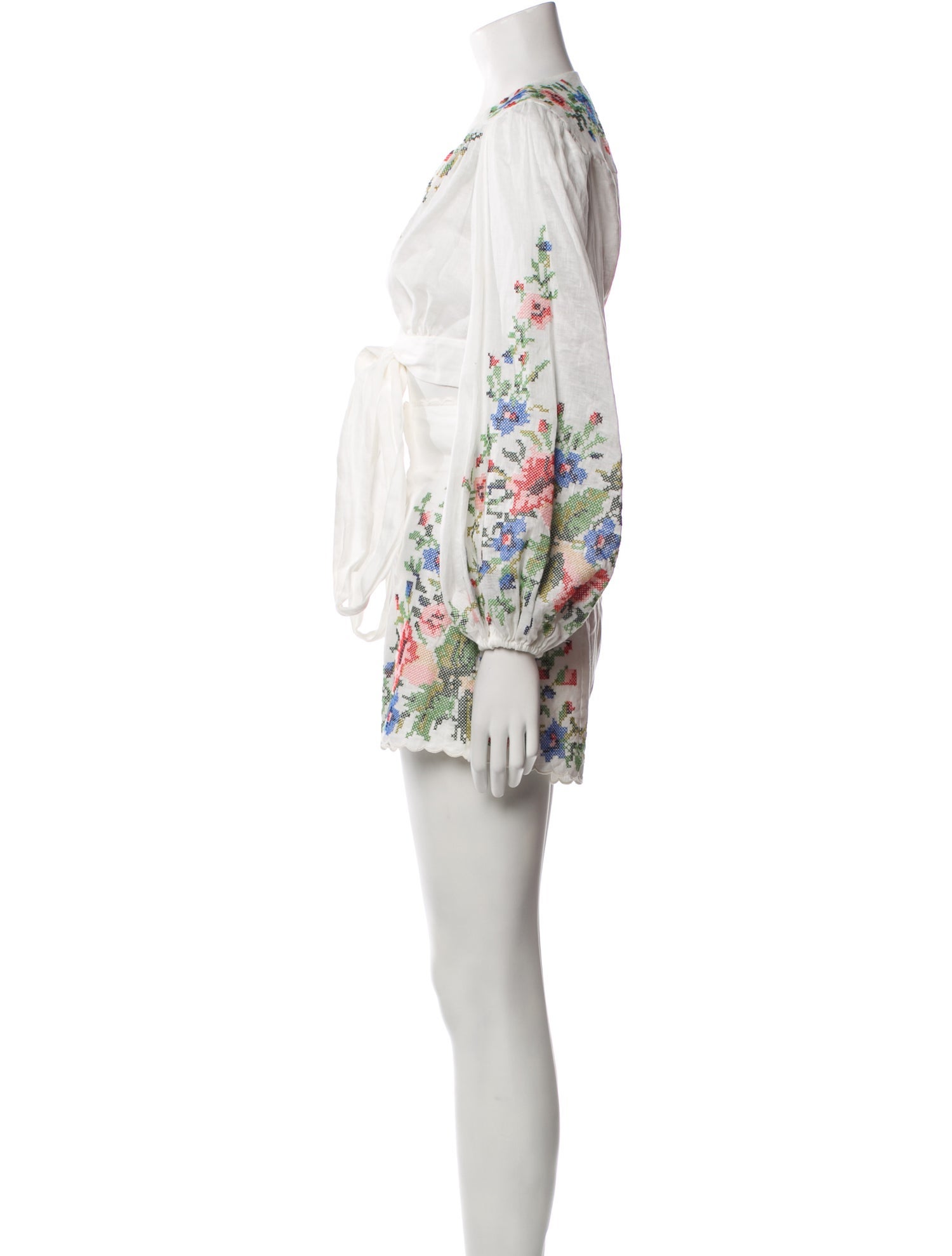 Zimmermann Linen Printed Short Set