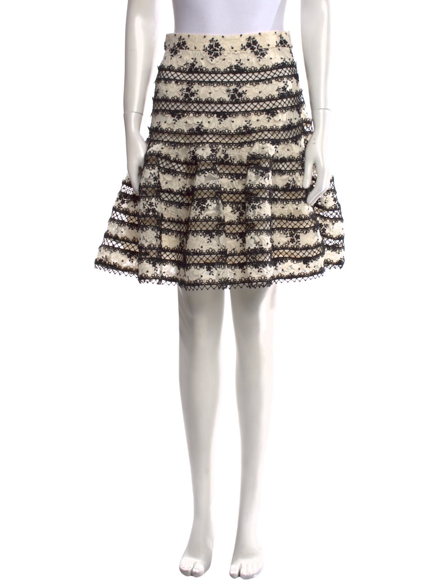 Zimmermann Lace Knee-Length Skirt