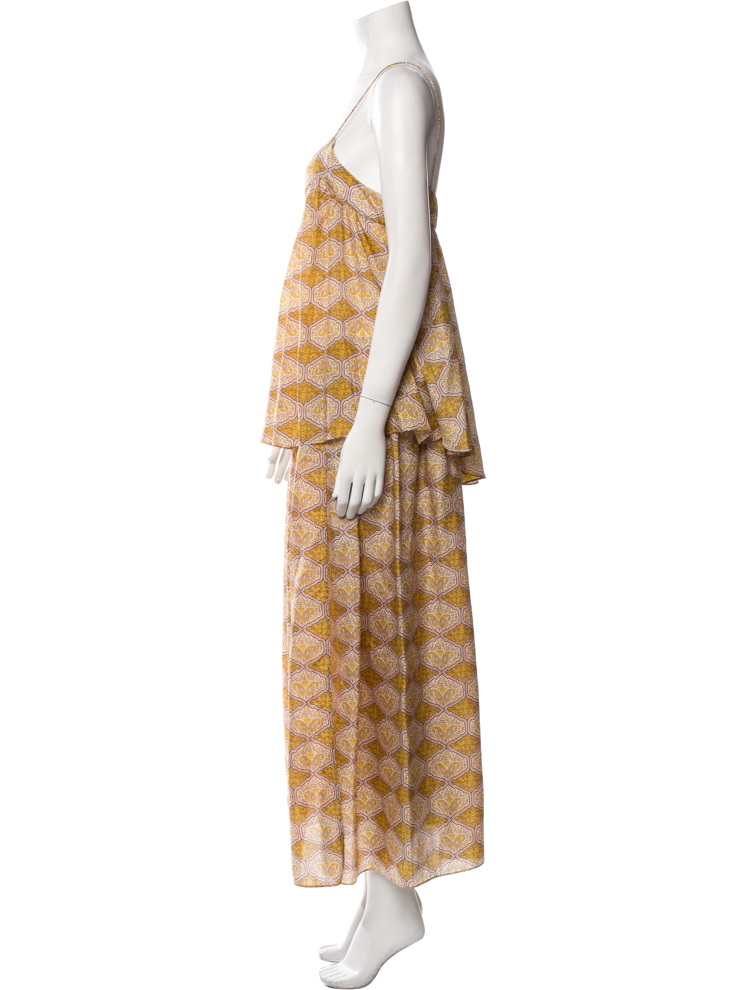 Zimmermann Silk Printed Skirt Set