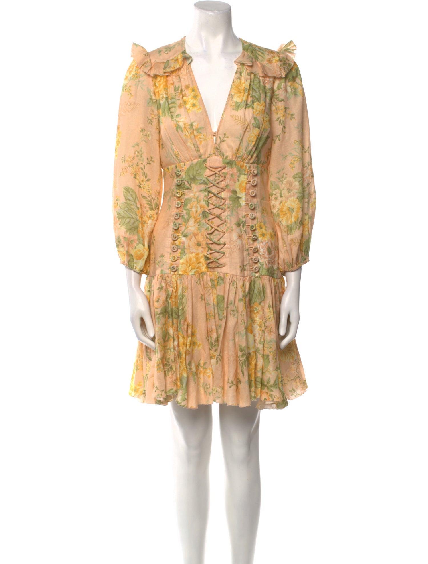 Zimmermann Linen Mini Dress