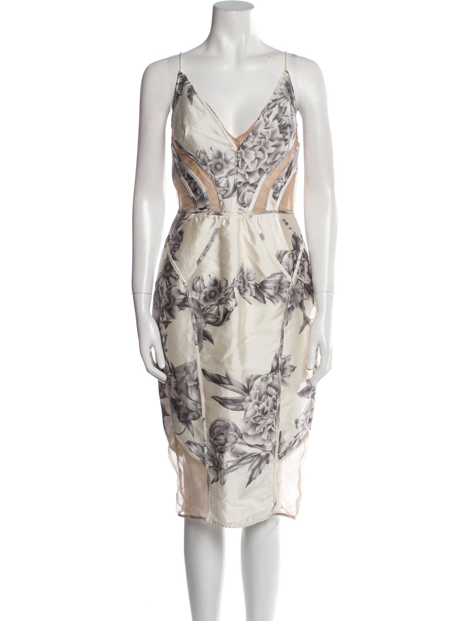 Zimmermann Printed Midi Length Dress