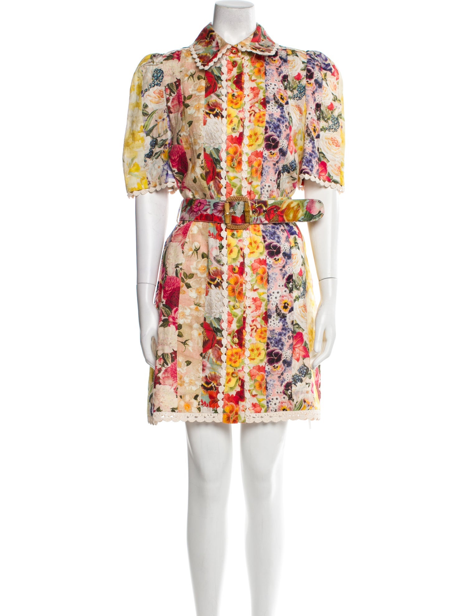 Zimmermann Linen Mini Dress