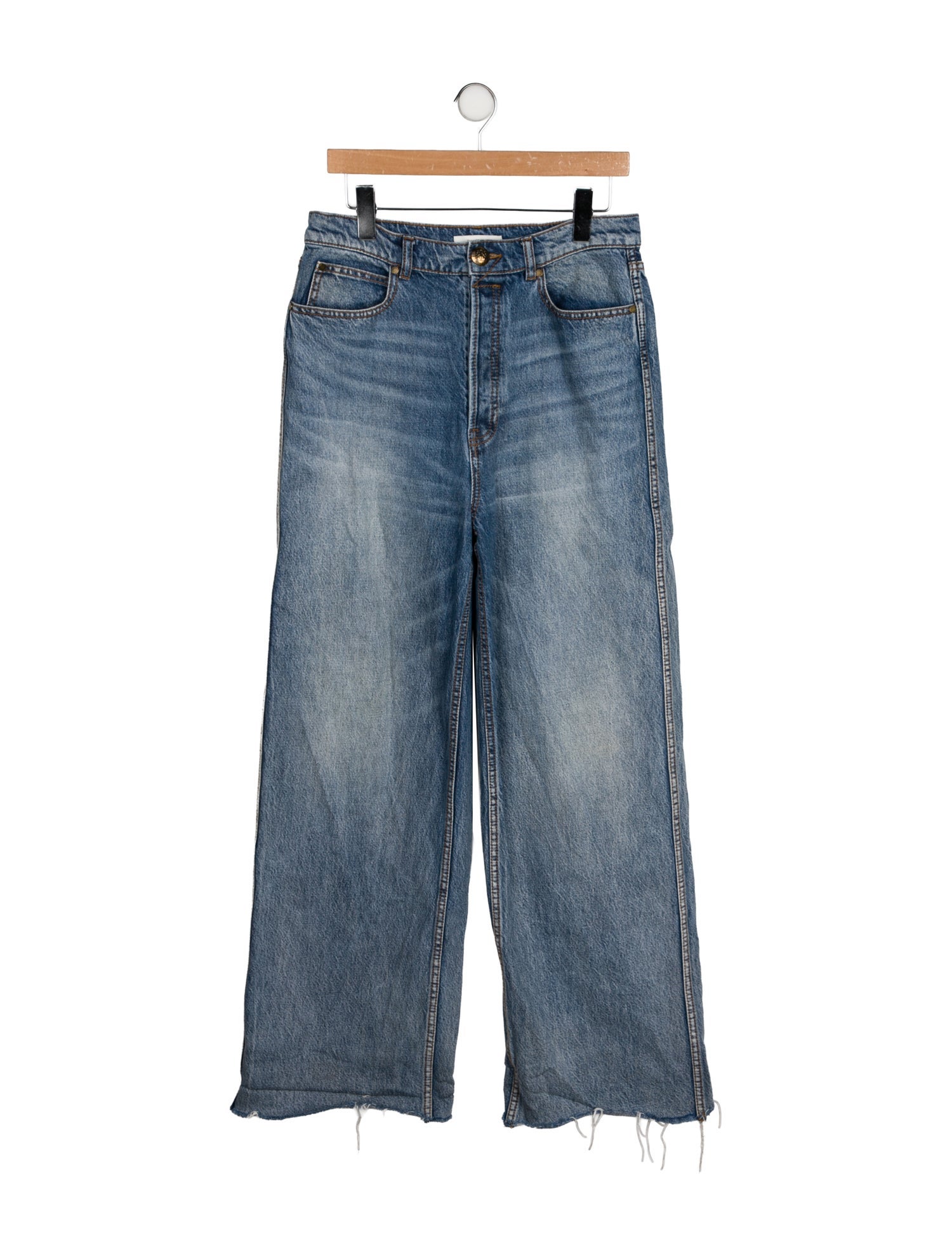 Zimmermann High-Rise Wide Leg Jeans